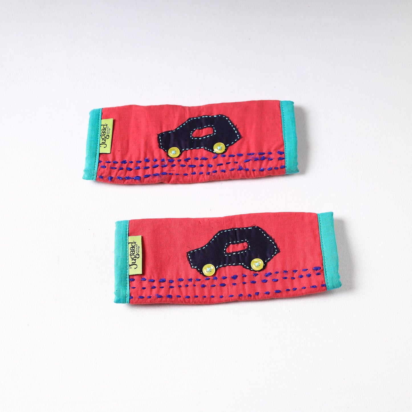 Handmade Seat Belt / Fridge Handle Cover by Jugaad