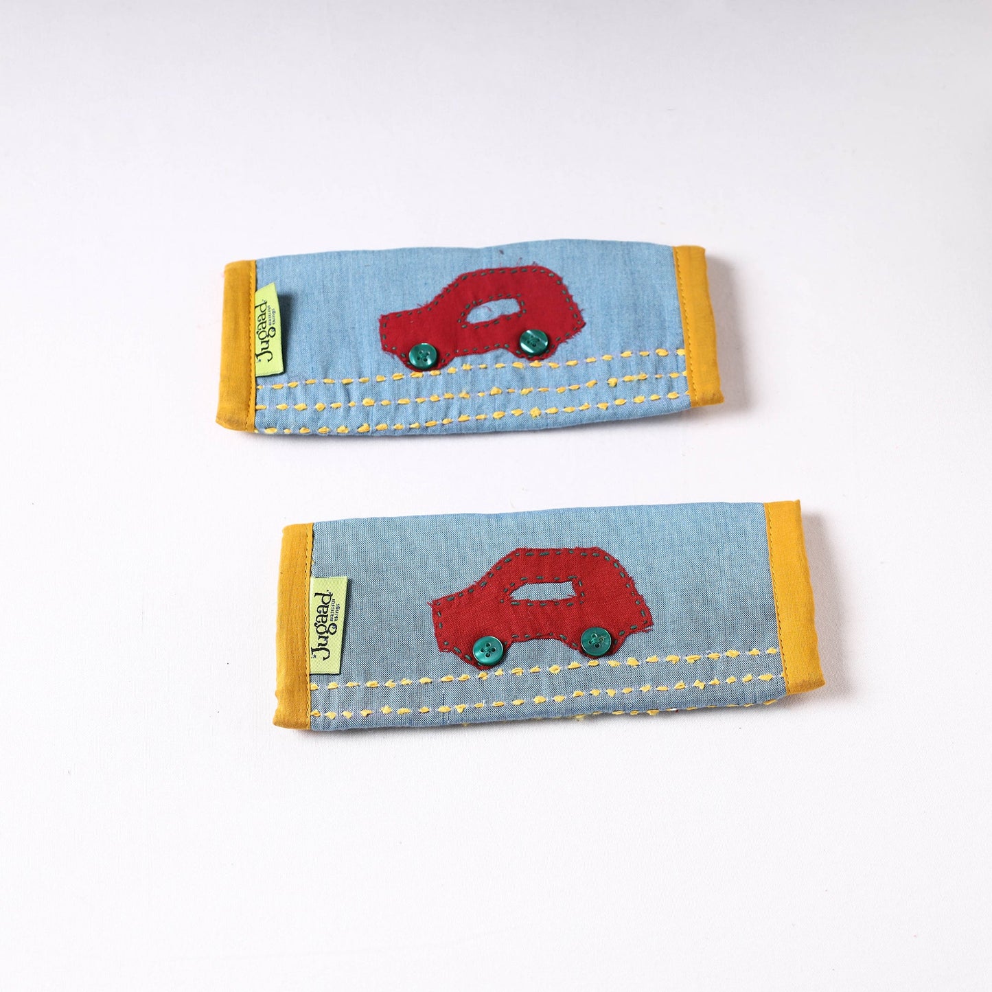 Handmade Seat Belt / Fridge Handle Cover by Jugaad