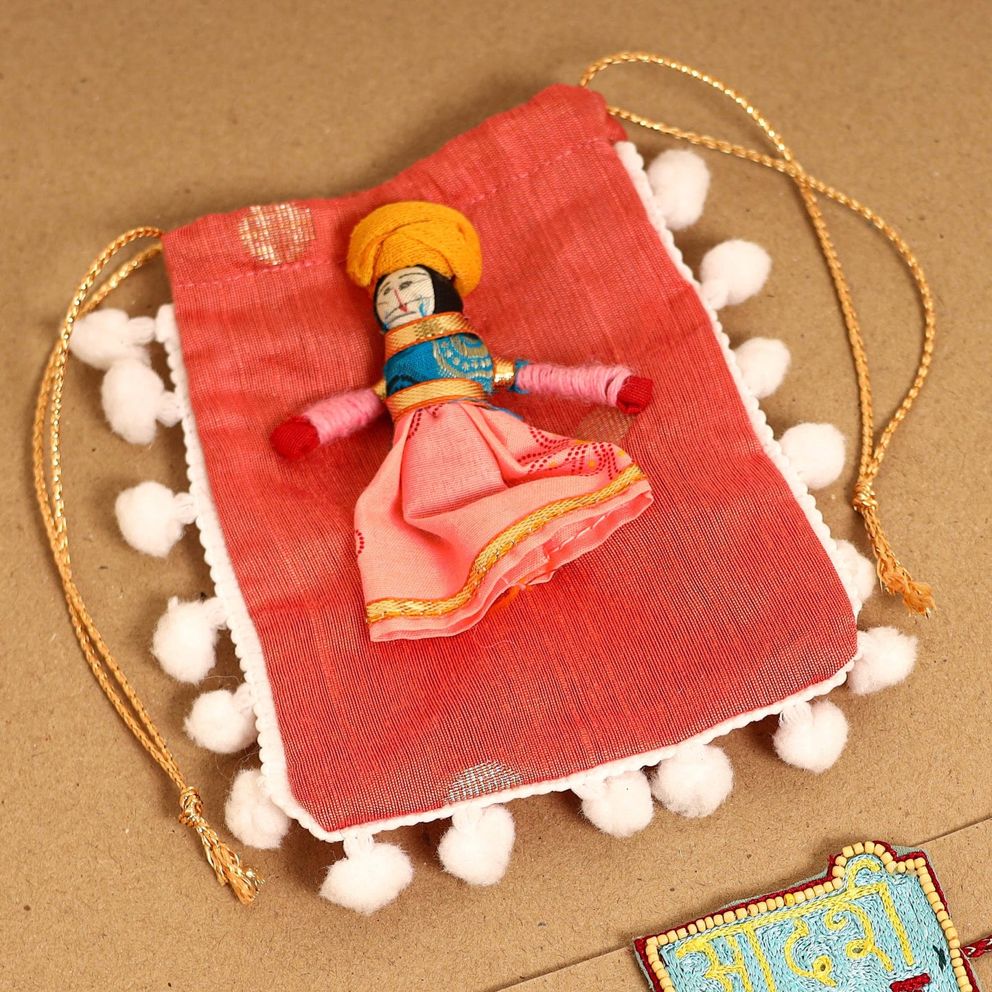 Handmade Thread & Beadwork Rakhi By Jugni