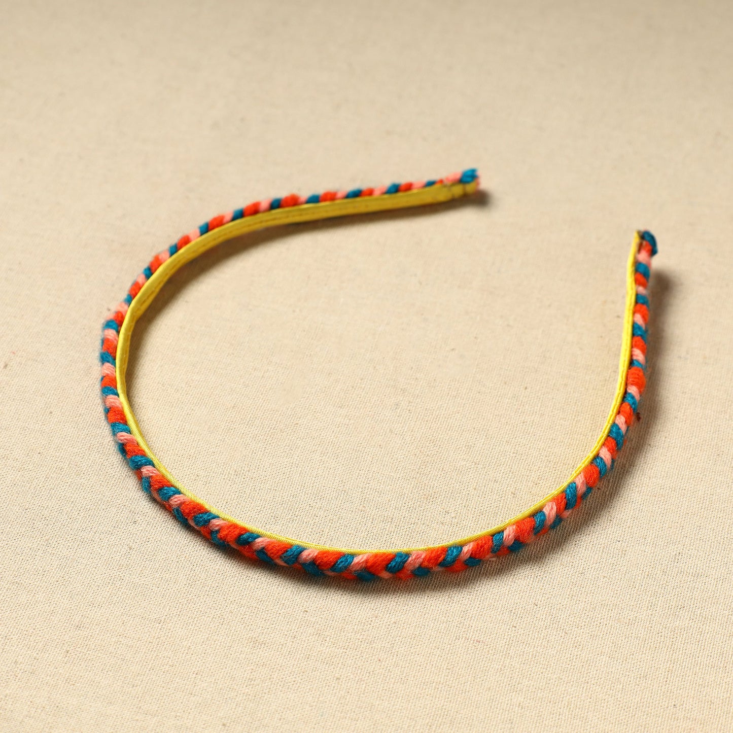 Handmade Thread Braided Hair Band 16