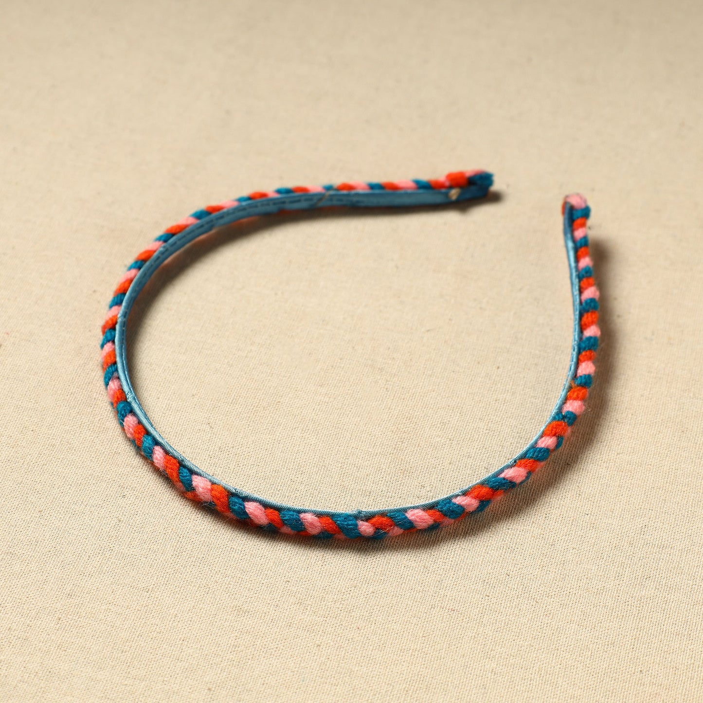 Handmade Thread Braided Hair Band 19