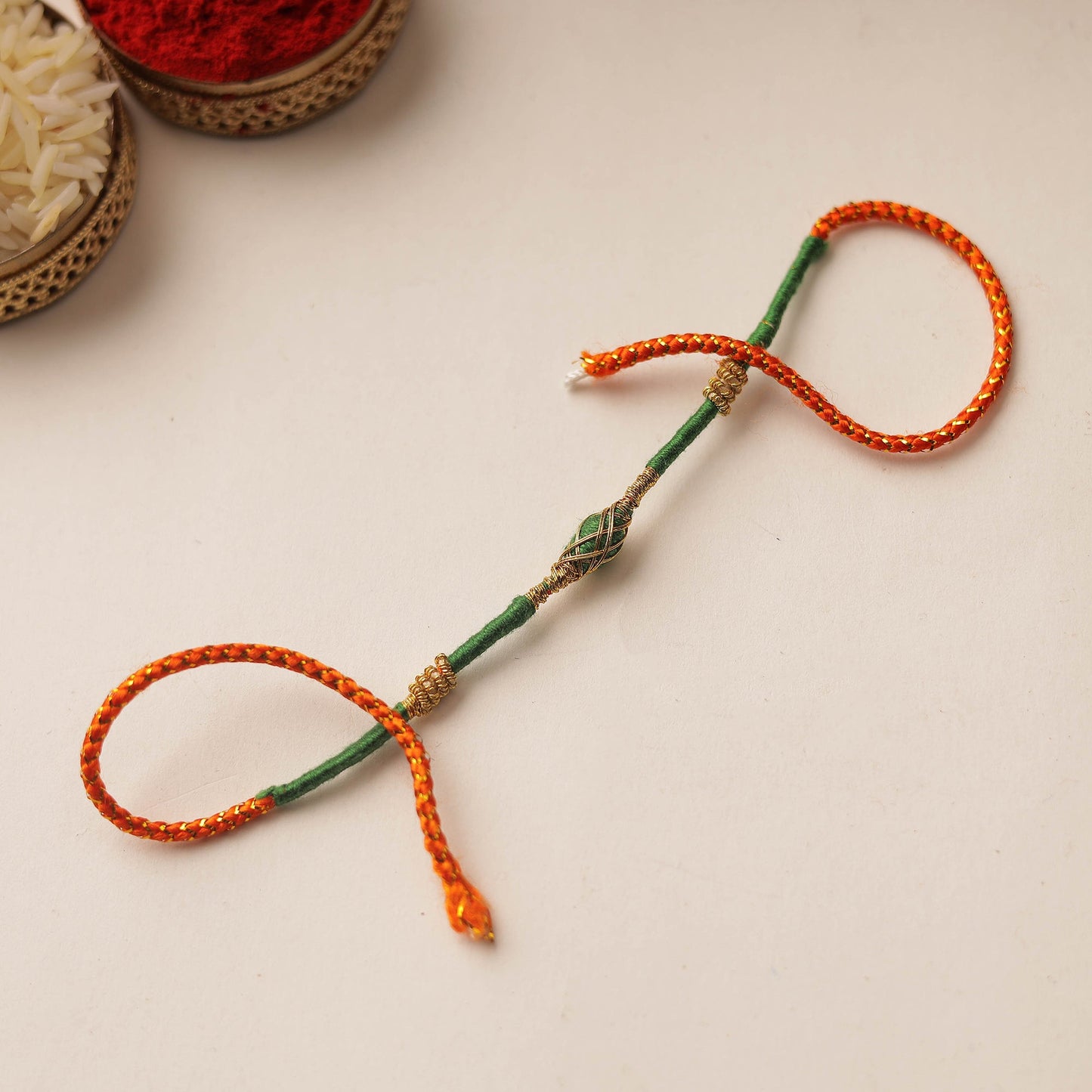 Handmade Thread Work Rakhi 20