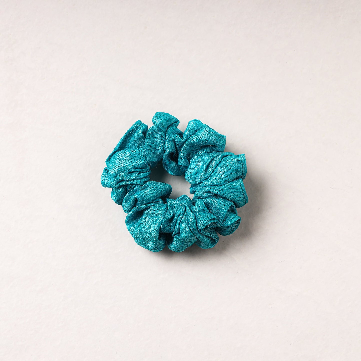Handmade Tussar Silk Elastic Rubber Band/Scrunchie