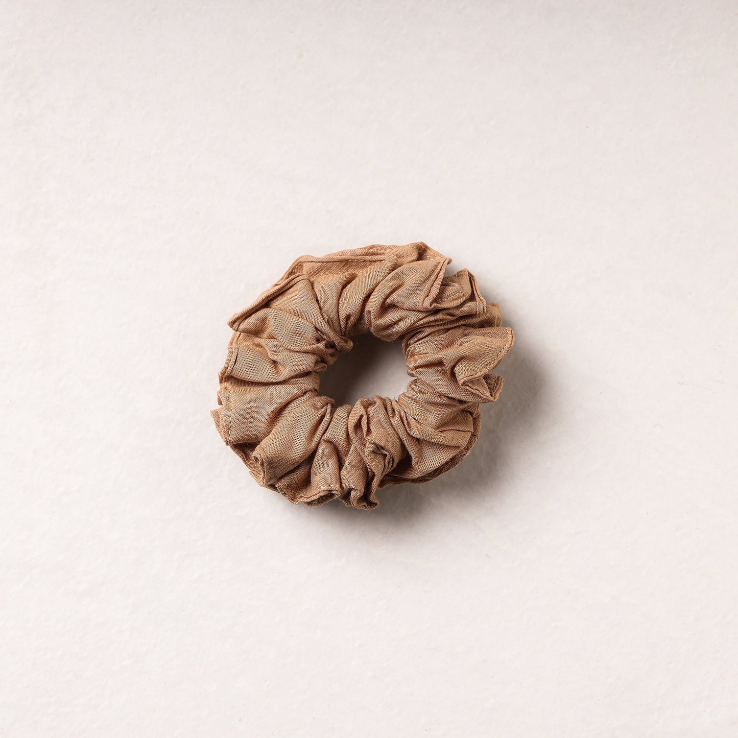 Handmade Tussar Silk Elastic Rubber Band/Scrunchie