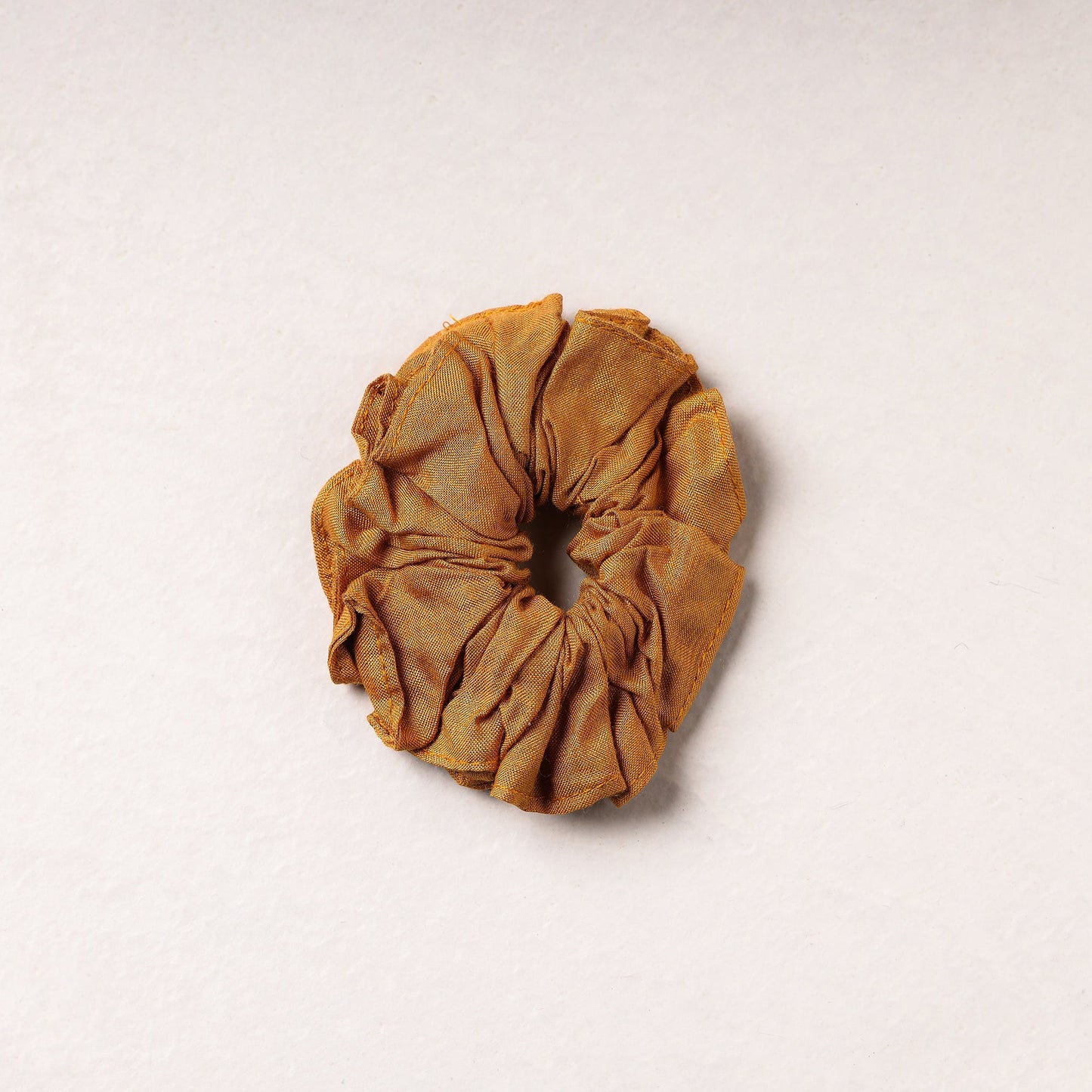 Handmade Tussar Silk Elastic Rubber Band/Scrunchie