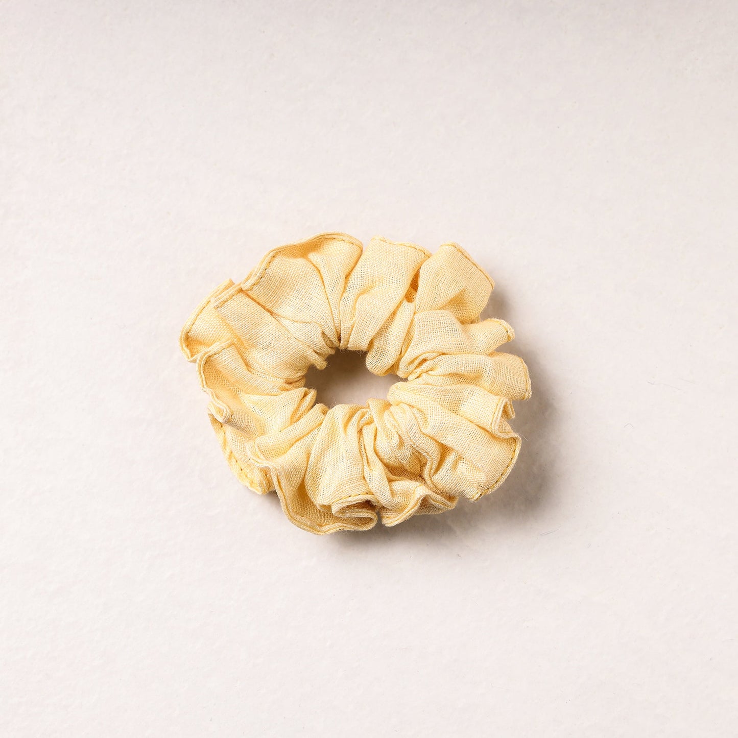 Handmade Tussar Silk Elastic Rubber Band/Scrunchie