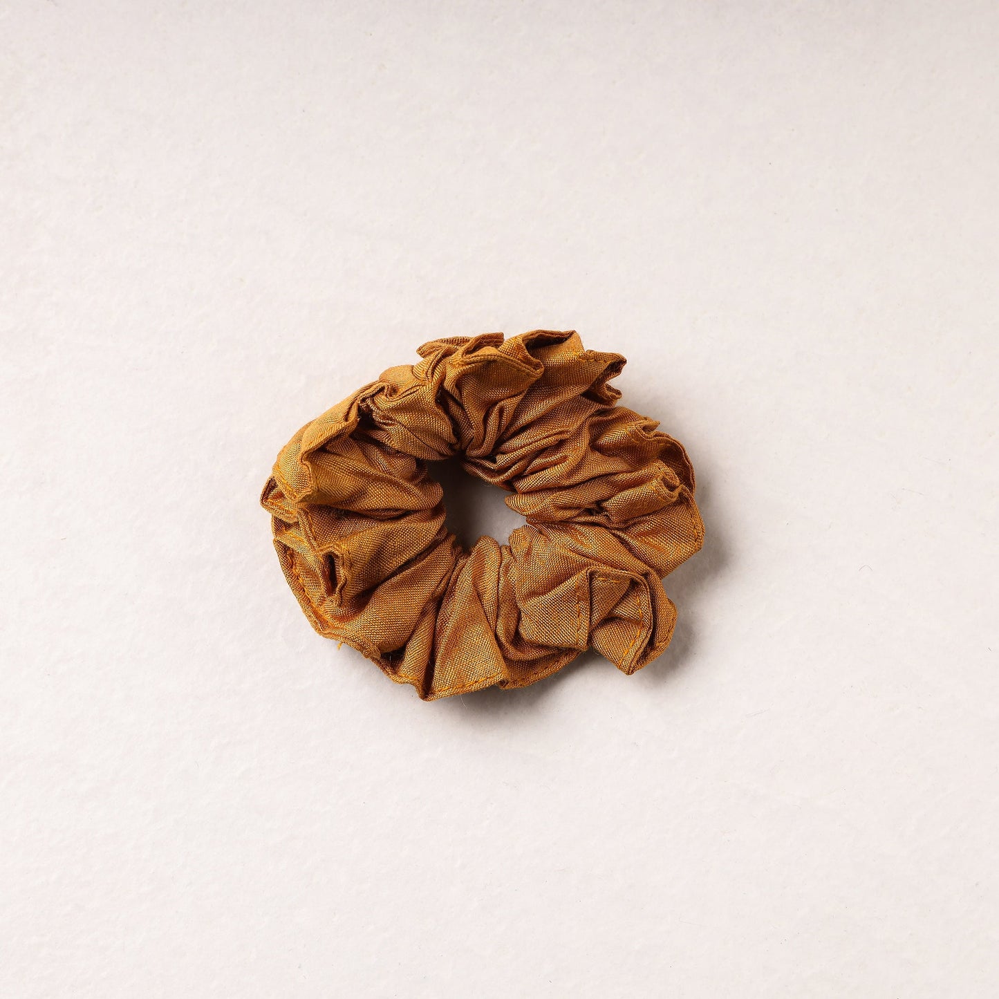 Handmade Tussar Silk Elastic Rubber Band/Scrunchie