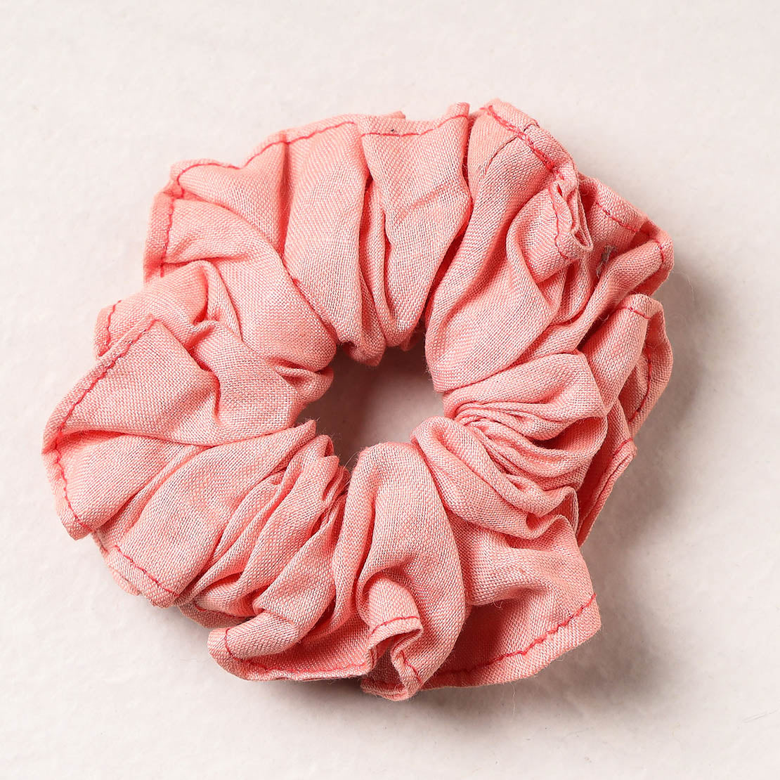 Handmade Tussar Silk Elastic Rubber Band/Scrunchie