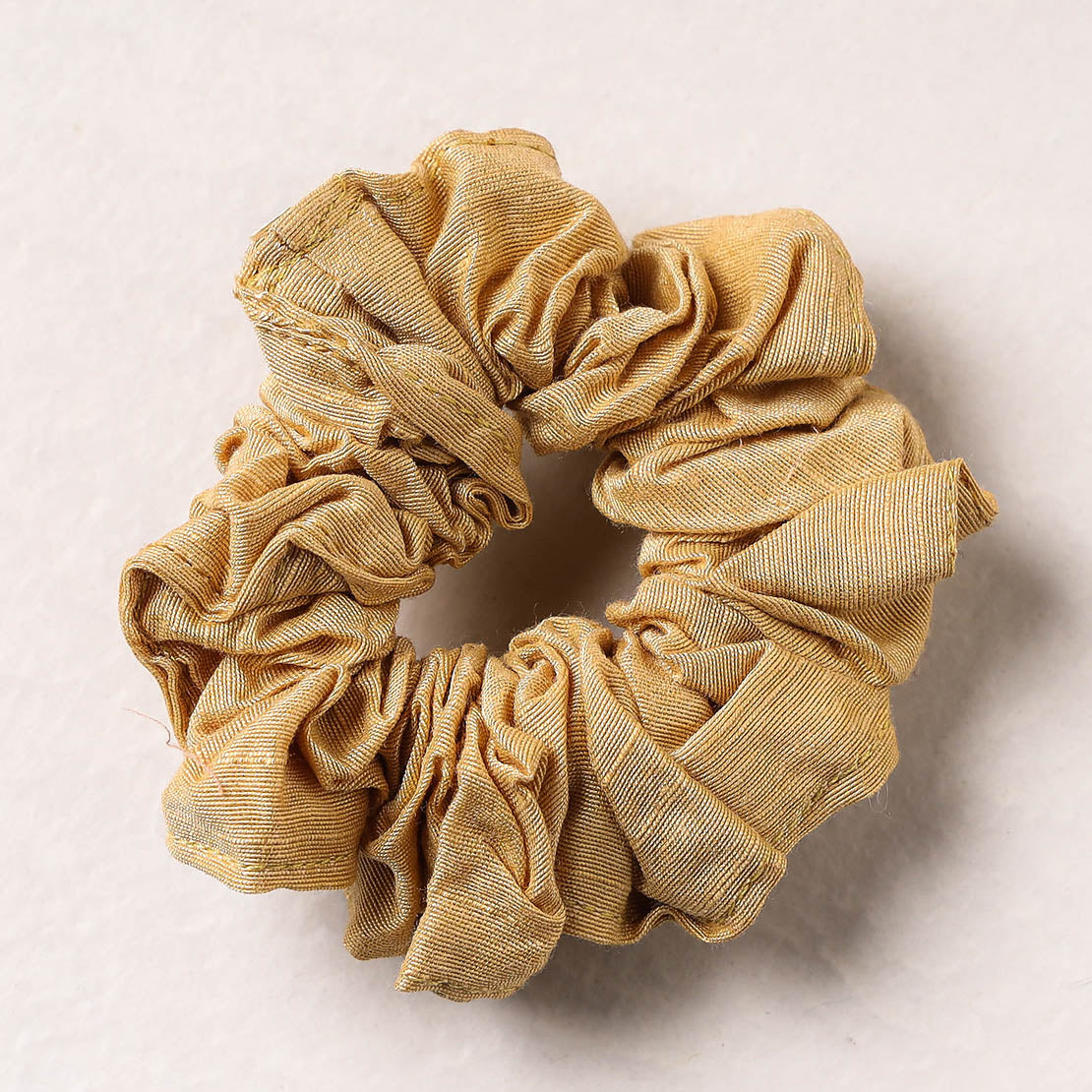 Handmade Tussar Silk Elastic Rubber Band/Scrunchie