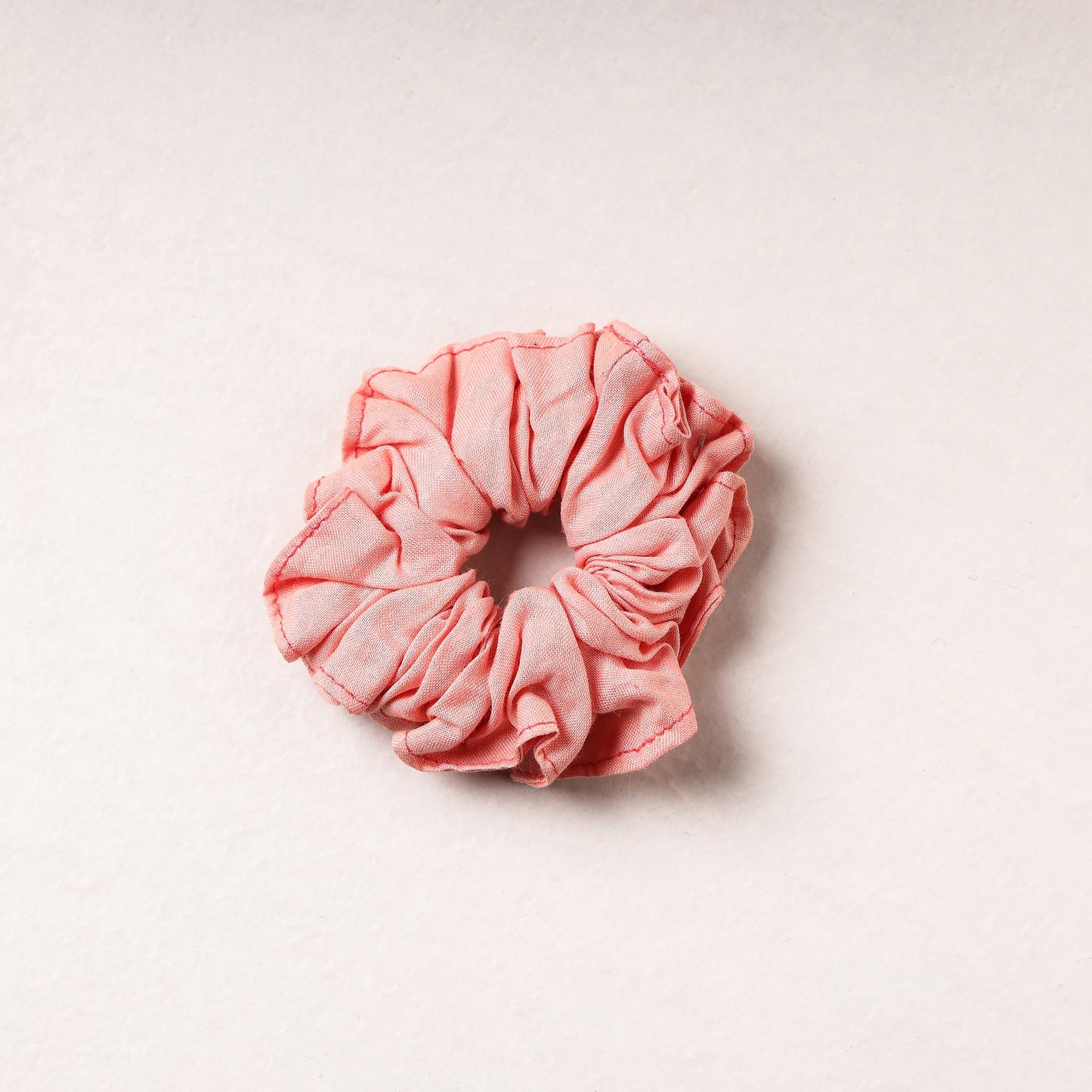 Handmade Tussar Silk Elastic Rubber Band/Scrunchie