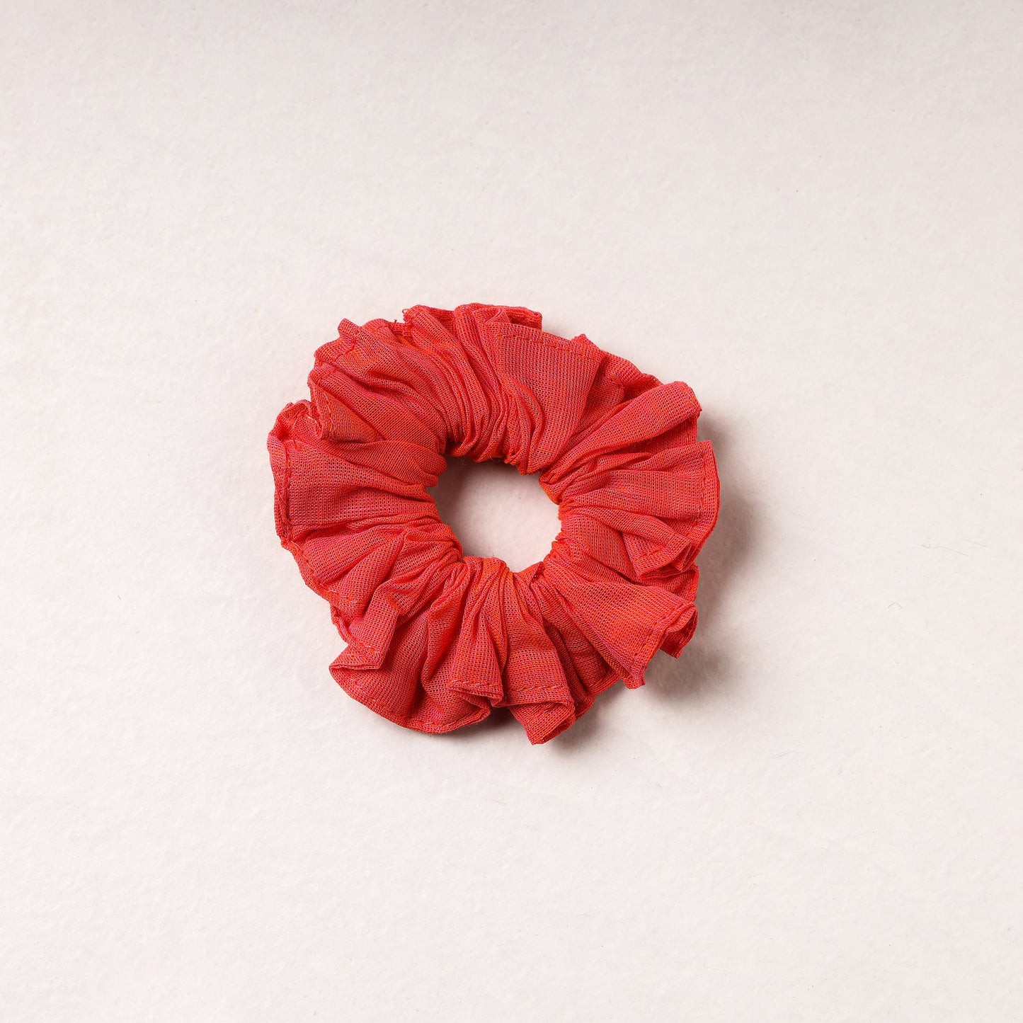 Handmade Tussar Silk Elastic Rubber Band/Scrunchie