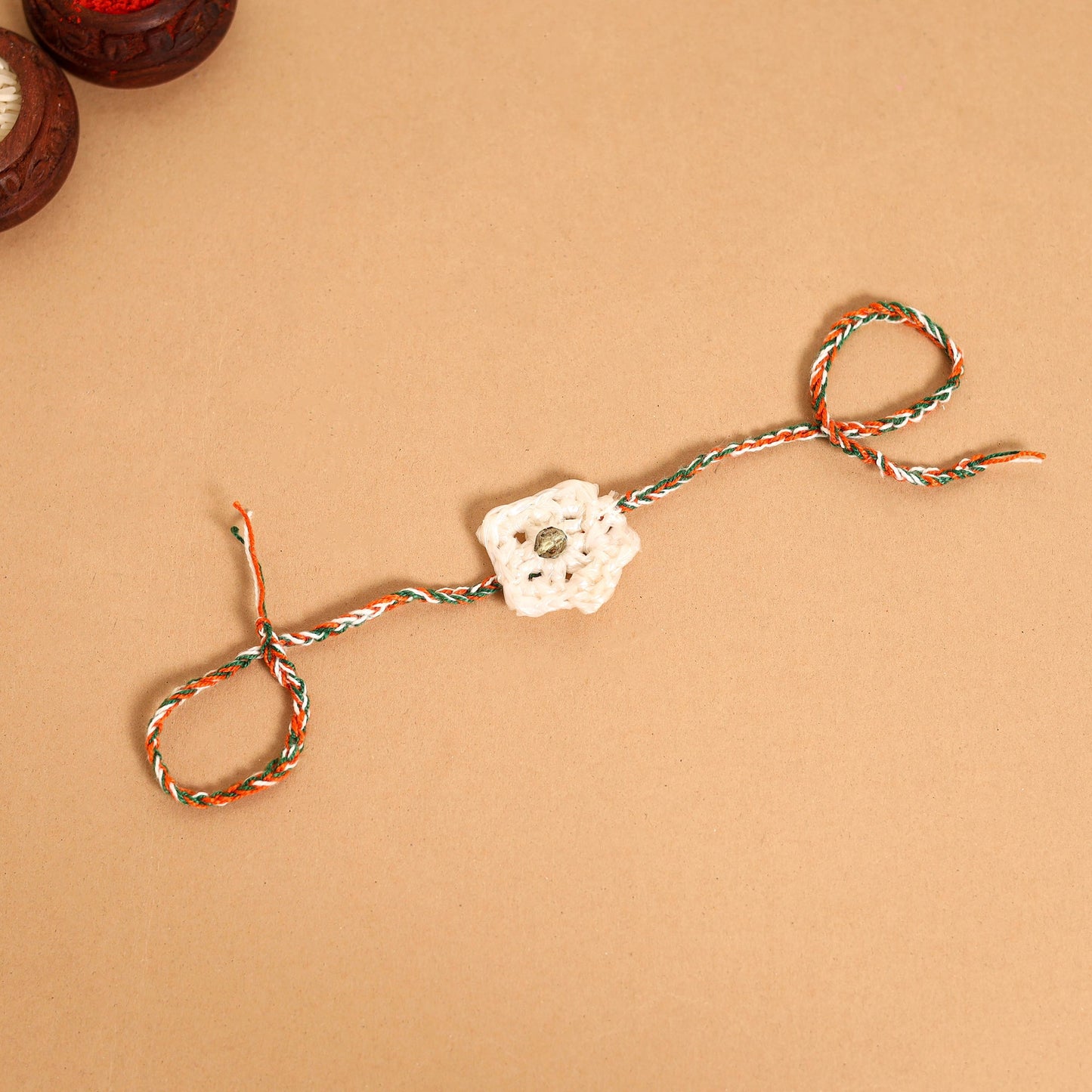 Handmade Upcycled Weave Rakhi by Khamir