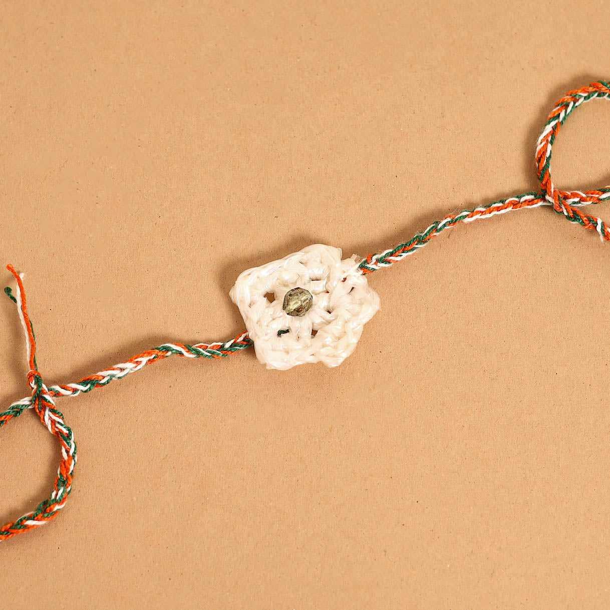 Handmade Upcycled Weave Rakhi by Khamir