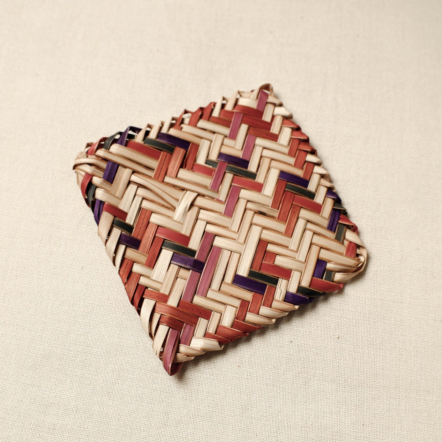 Handmade Water Hyacinth Coasters from Assam