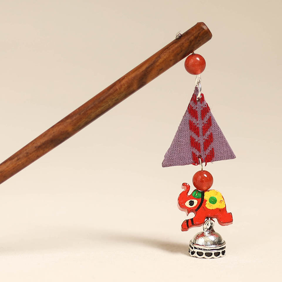 Handmade wooden juda stick 03 - handcrafted