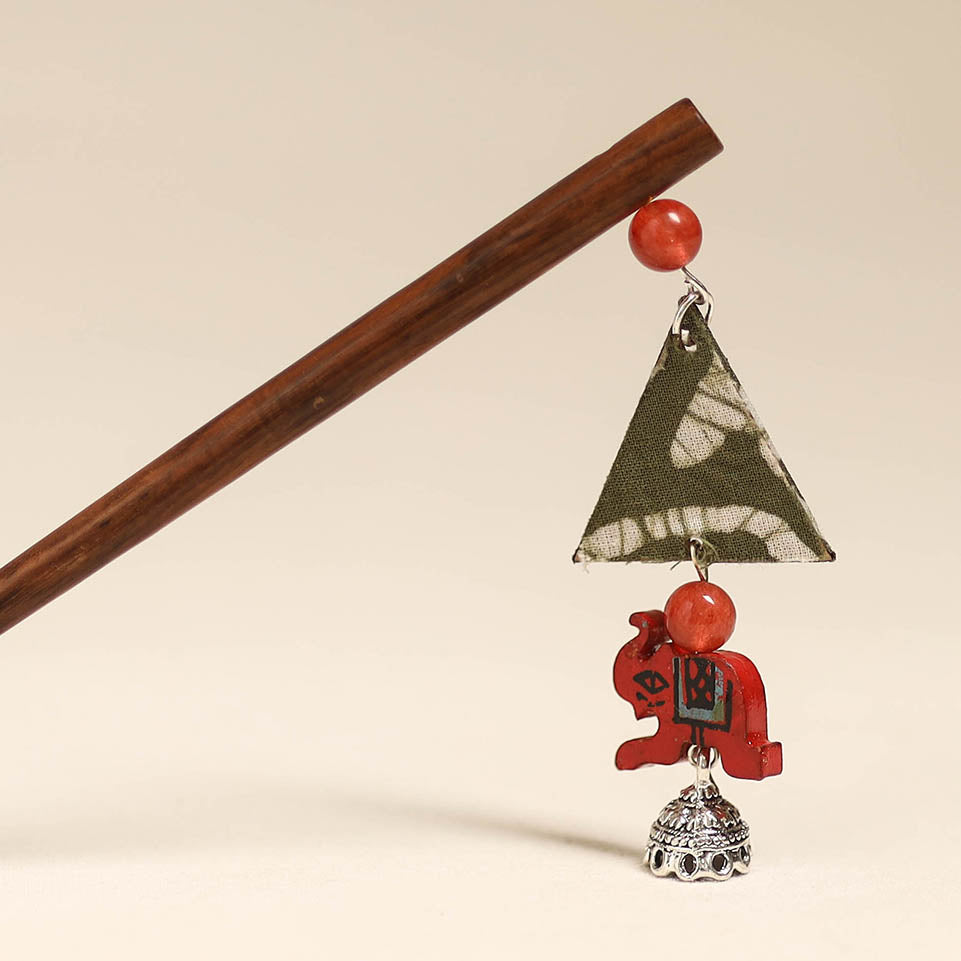 Handmade wooden juda stick 04 - handcrafted