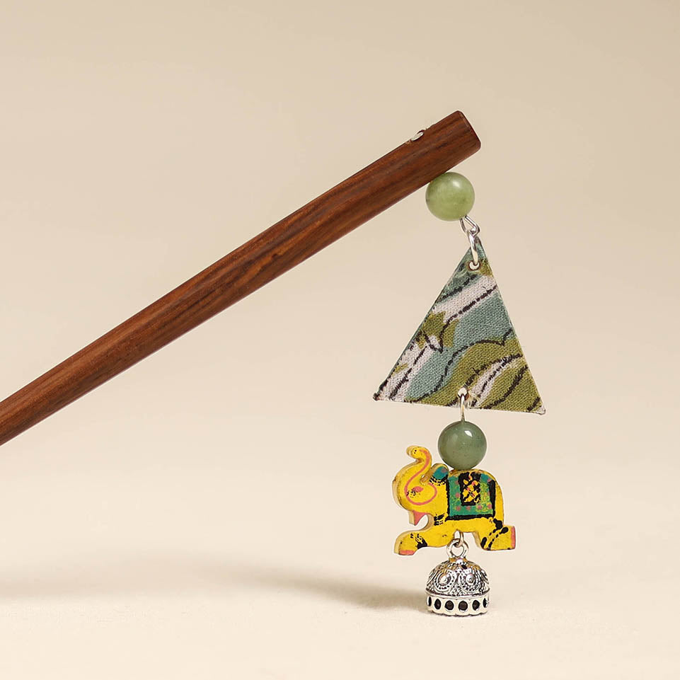 Handmade wooden juda stick 10 - handcrafted