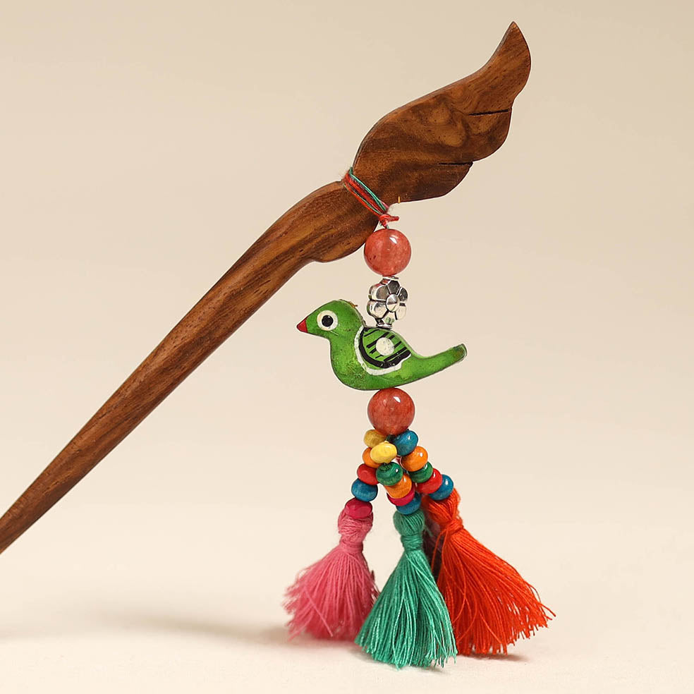 Handmade wooden juda stick 19 - handcrafted