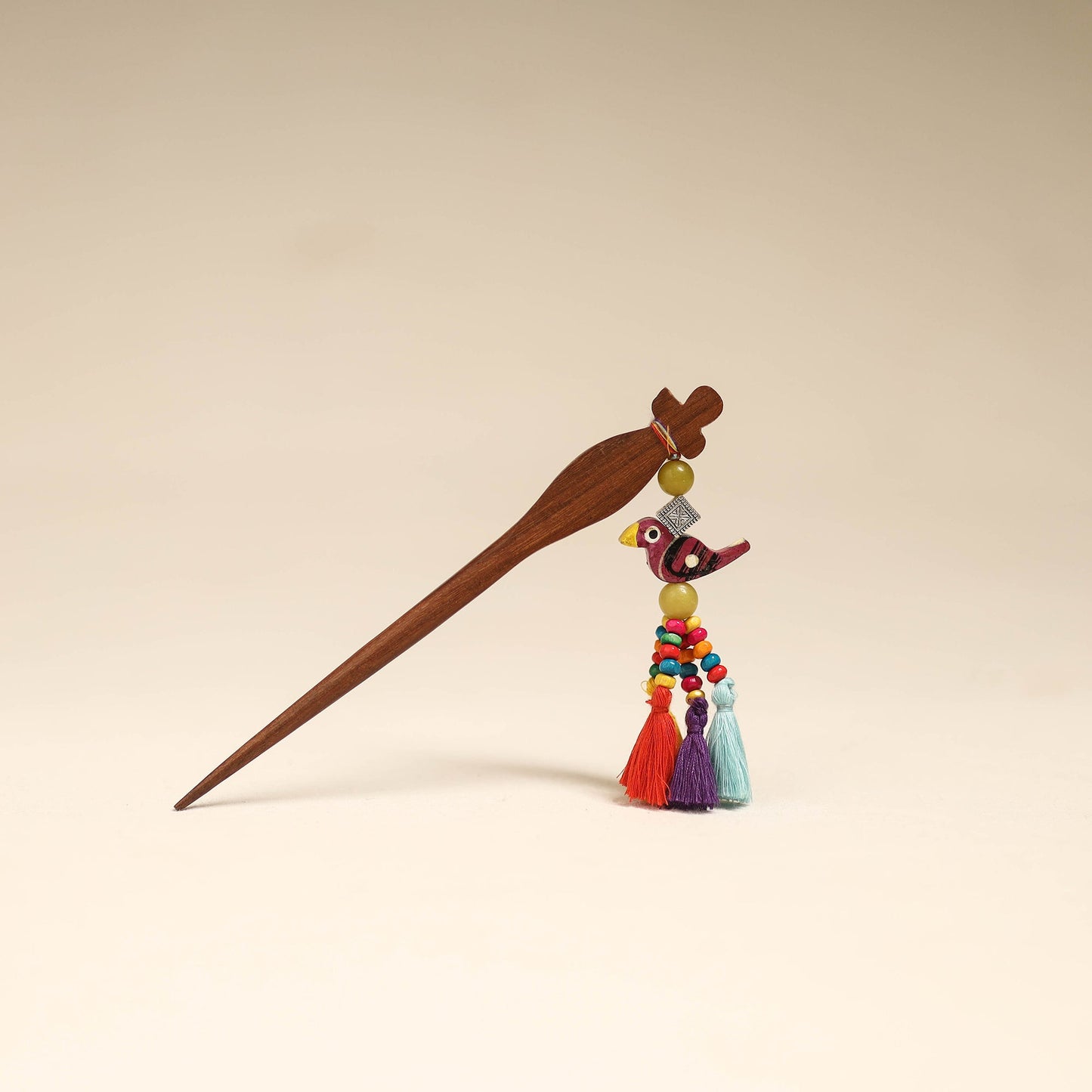 Handmade wooden juda stick 20 - handcrafted