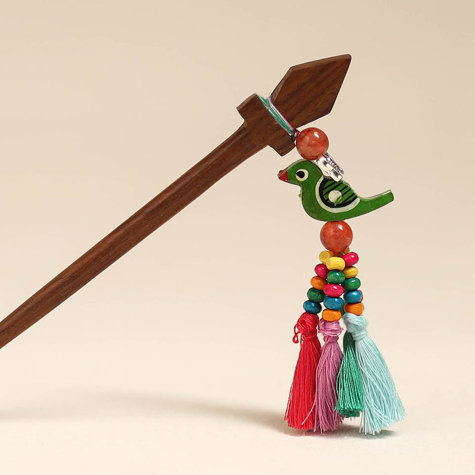 Handmade wooden juda stick 21 - handcrafted