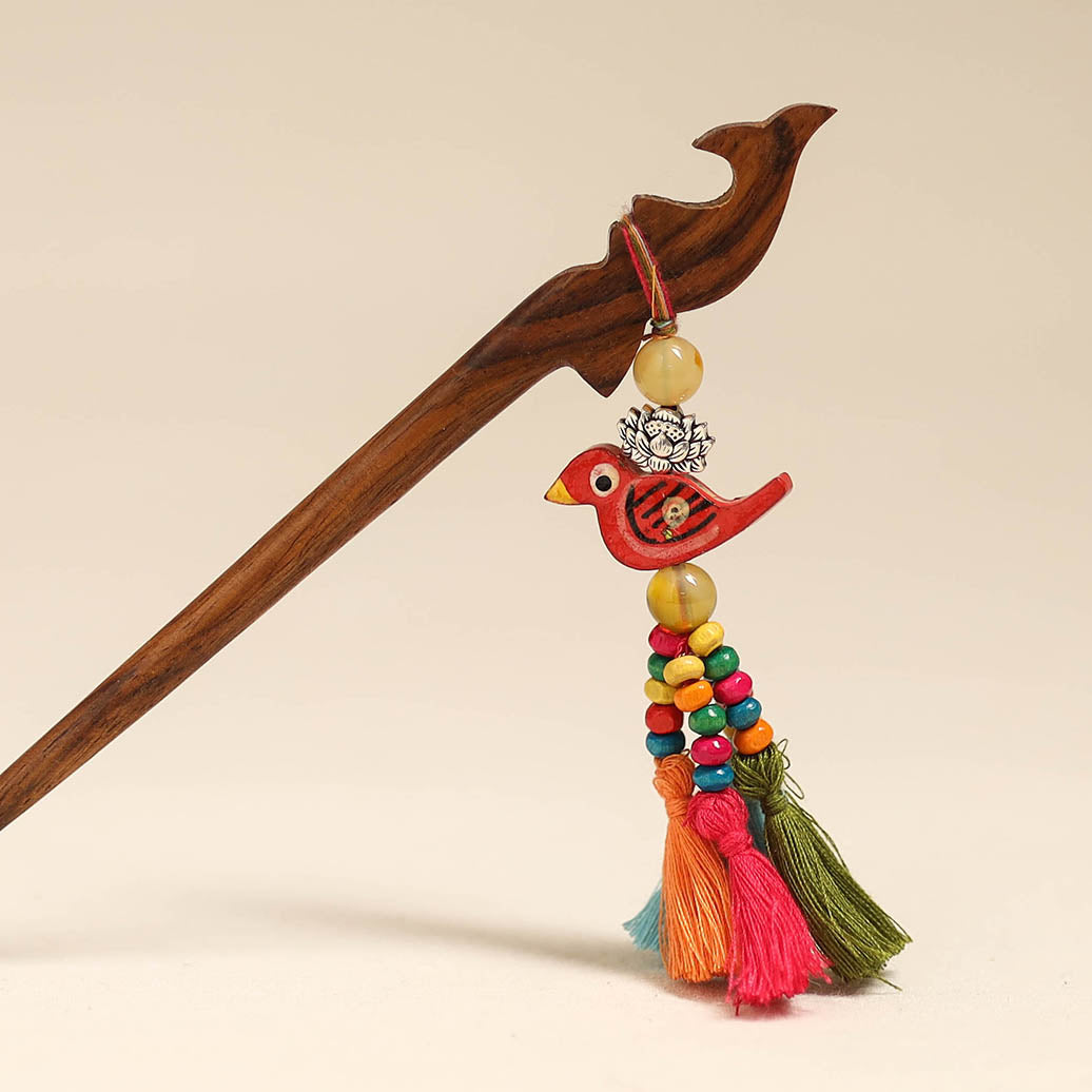 Handmade wooden juda stick 22 - handcrafted