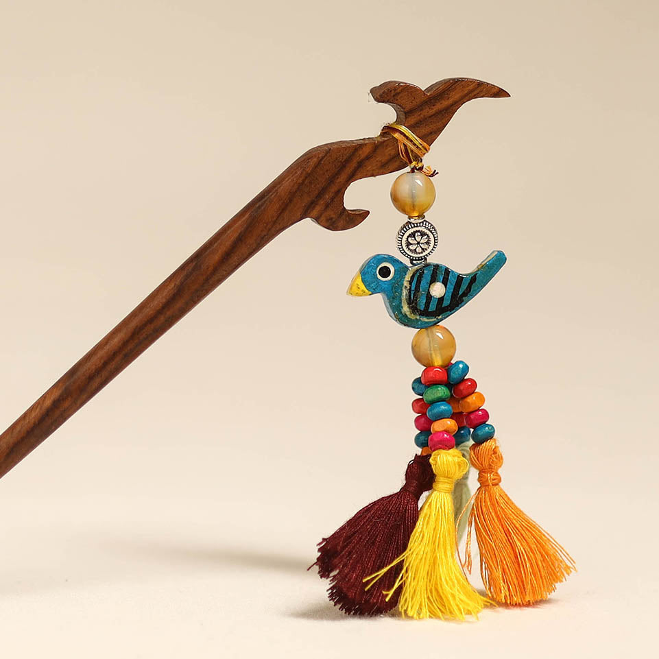 Handmade wooden juda stick 24 - handcrafted