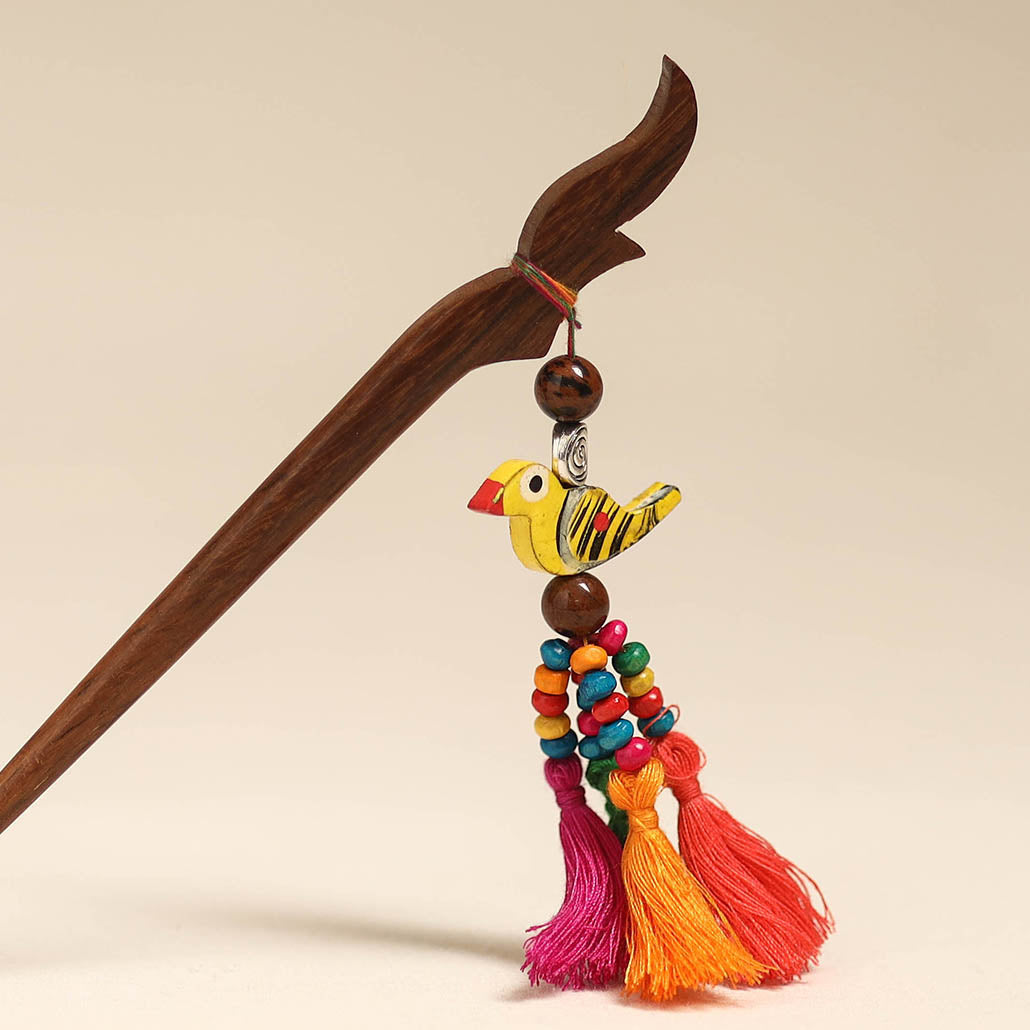 Handmade wooden juda stick 25 - handcrafted