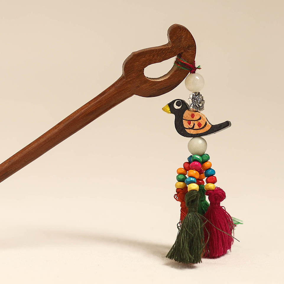 Handmade wooden juda stick 27 - handcrafted