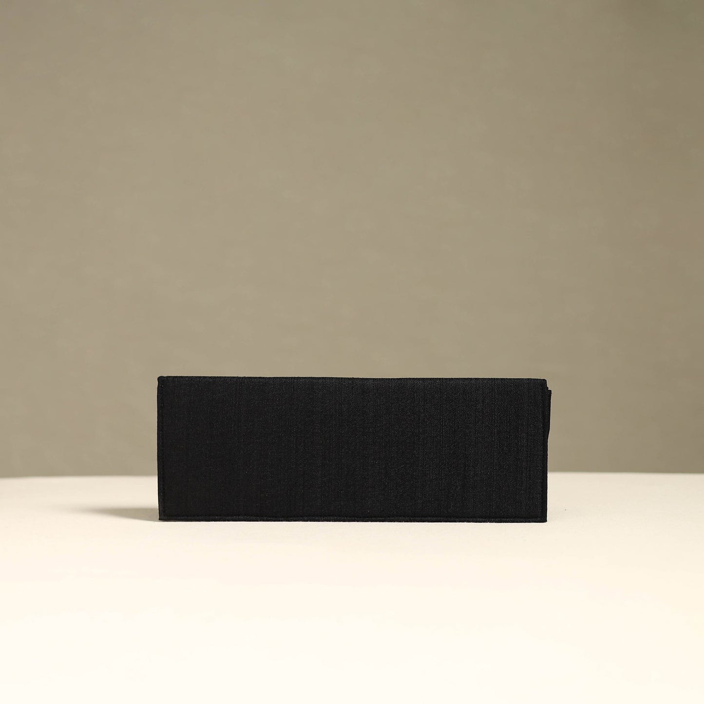 Handpainted kalamkari natural dyed ghicha silk clutch