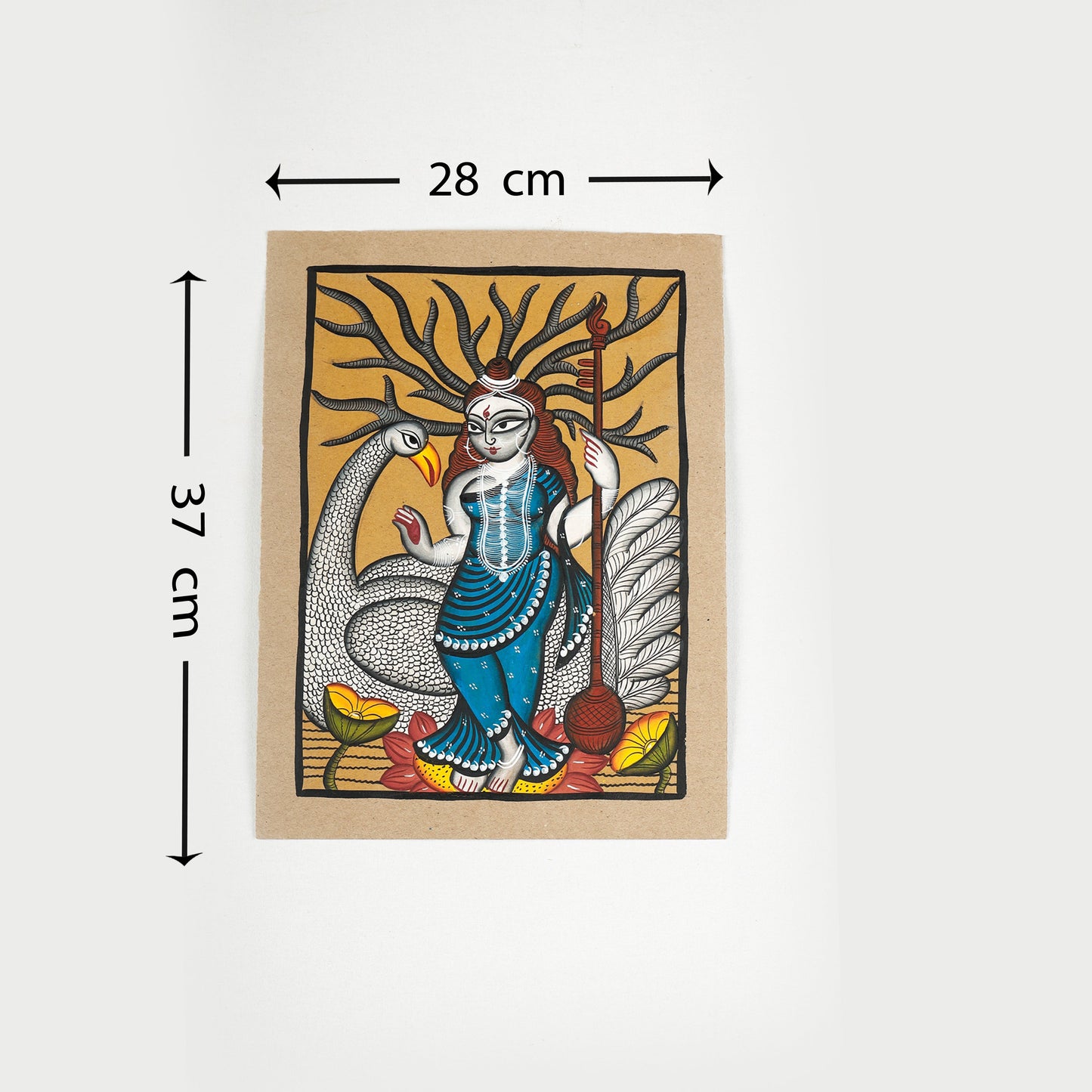 Handpainted Kalighat Painting by Laltu Chitrakar Online in India at iTokri.com