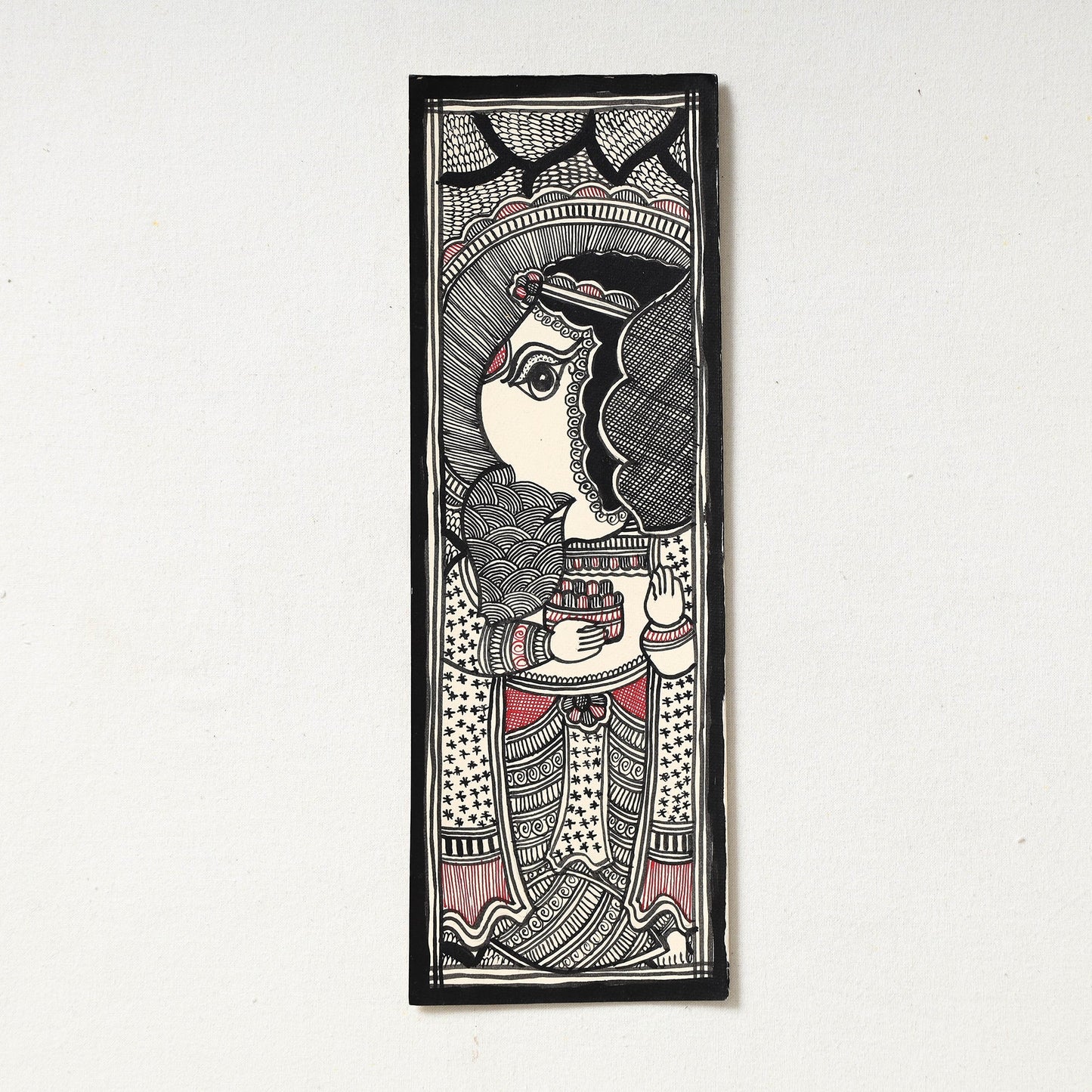 Handpainted Madhubani Painting by Hira Devi