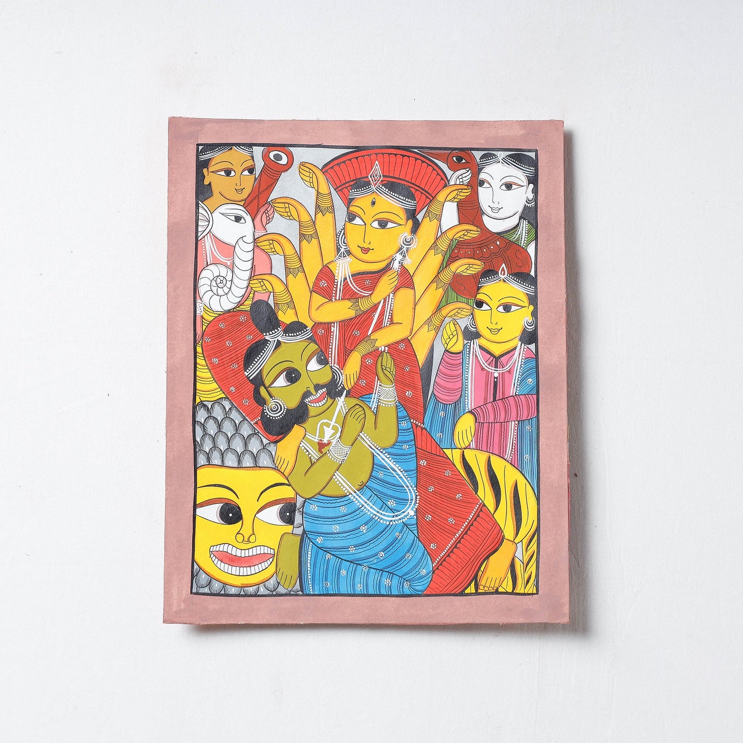Handpainted Patua Painting by Laltu Chitrakar