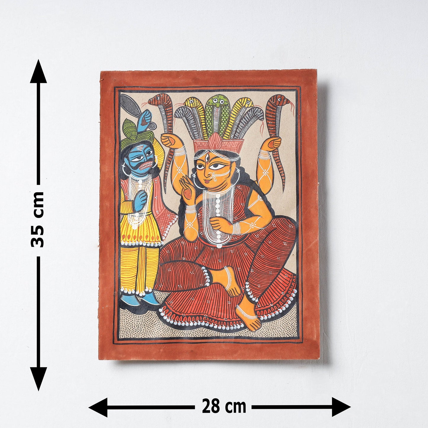 Handpainted Patua Painting by Laltu Chitrakar Online in India at iTokri.com