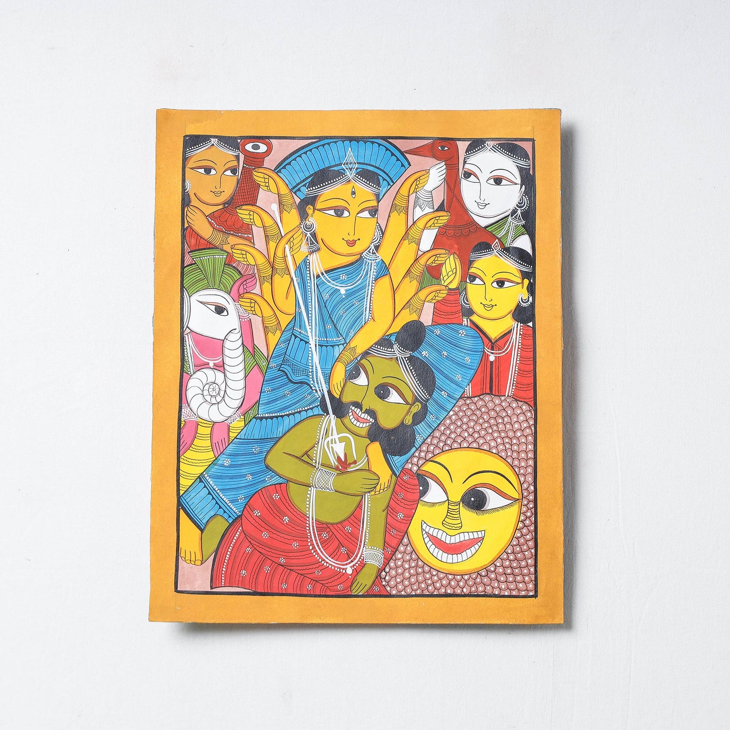 Handpainted Patua Painting by Laltu Chitrakar