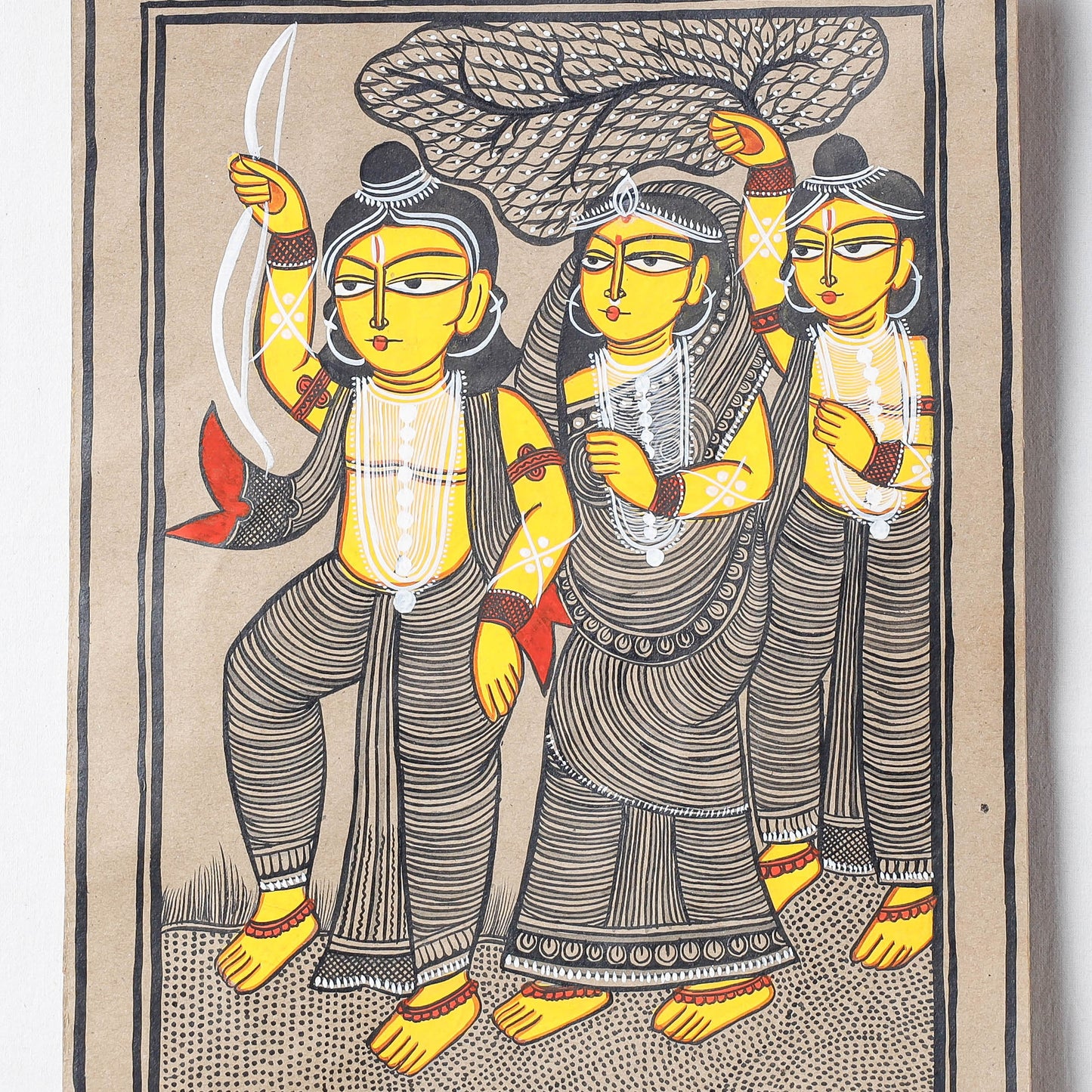 Handpainted Patua Painting by Laltu Chitrakar Online in India at iTokri.com