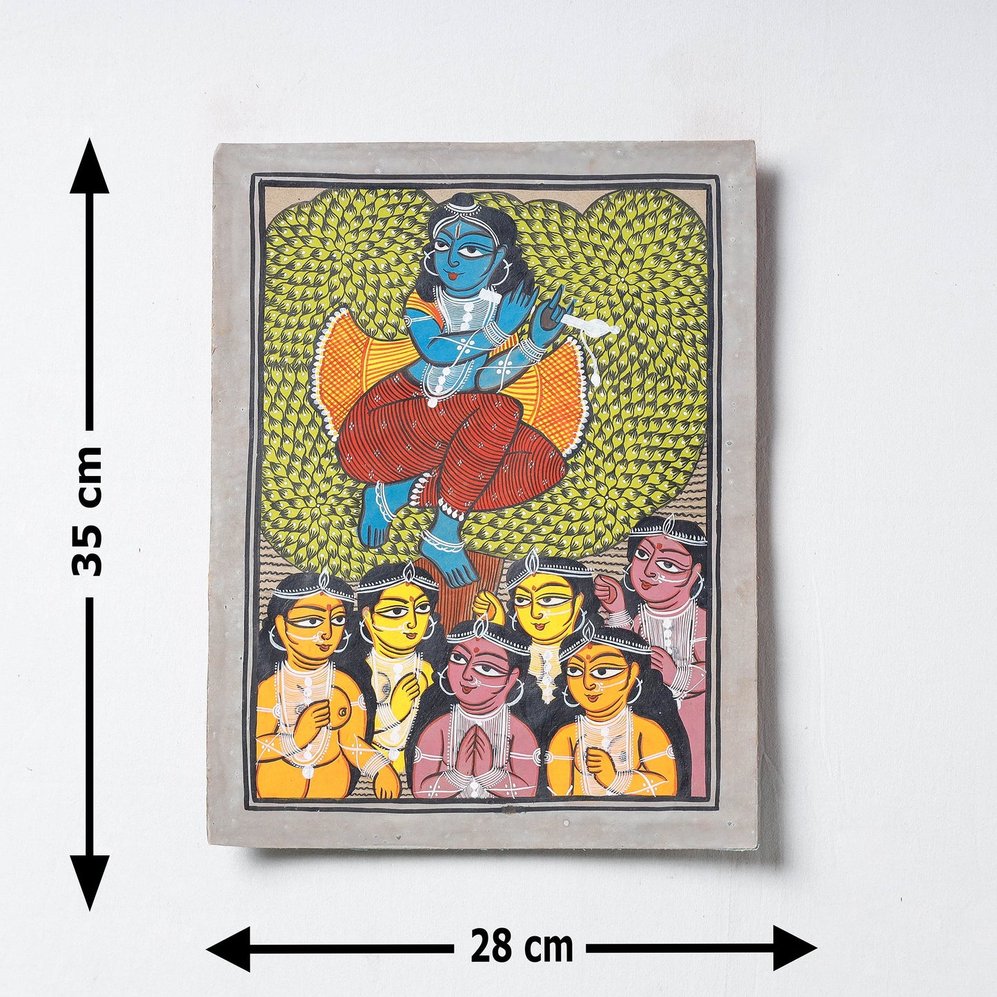 Handpainted Patua Painting by Laltu Chitrakar Online in India at iTokri.com
