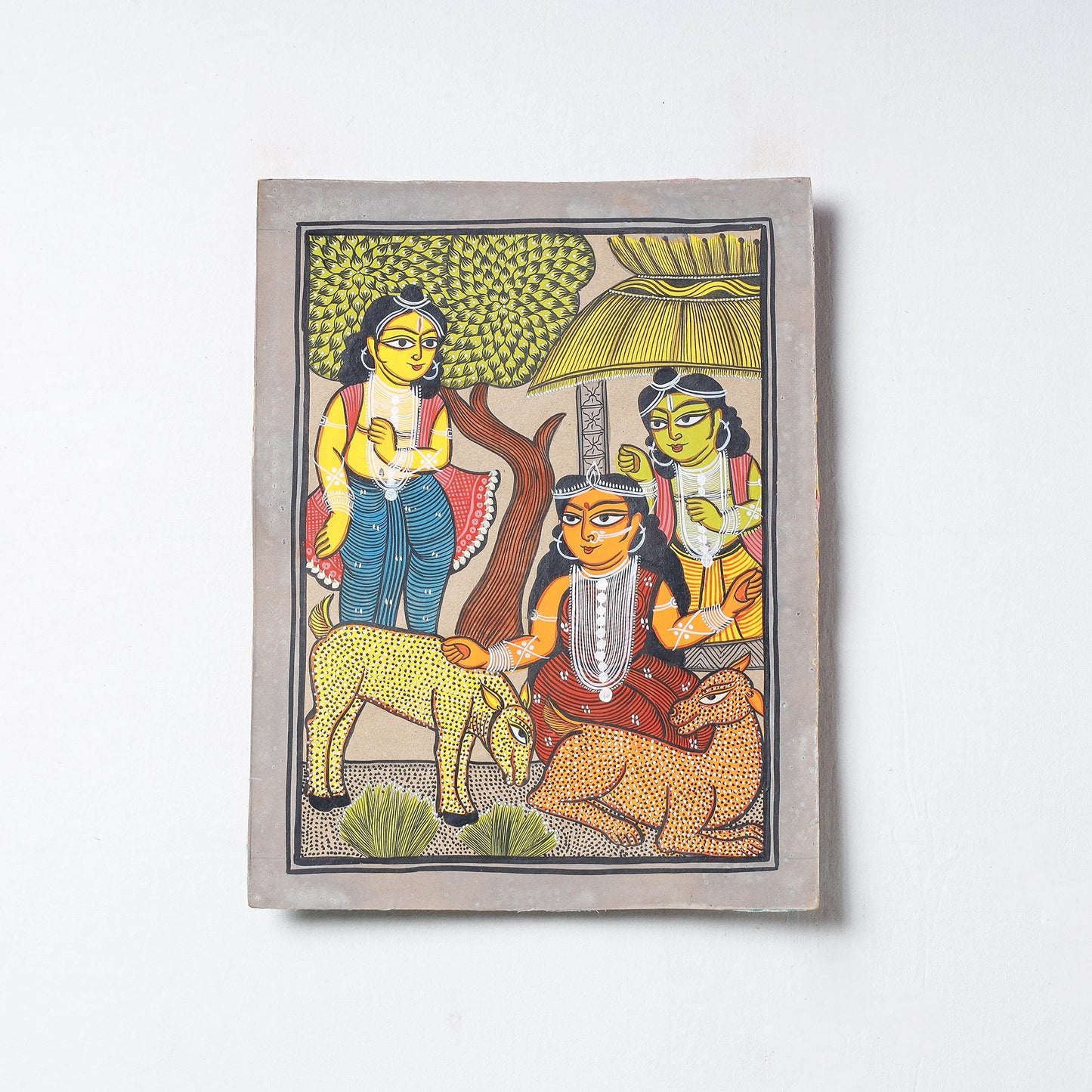 Handpainted Patua Painting by Laltu Chitrakar Online in India at iTokri.com