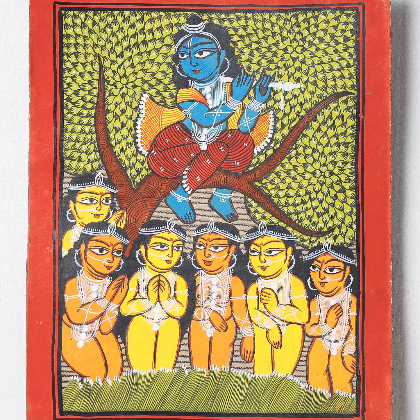 Handpainted Patua Painting by Laltu Chitrakar Online in India at iTokri.com
