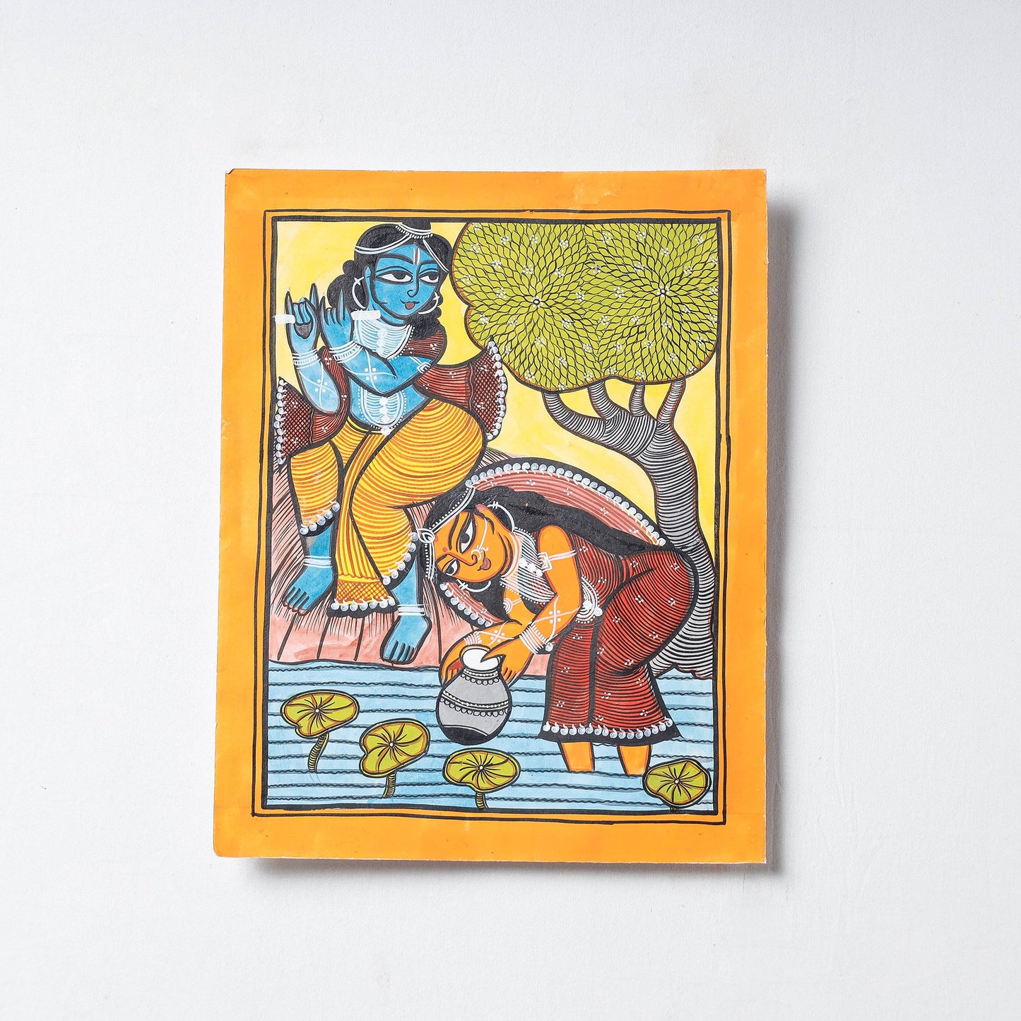 Handpainted Patua Painting by Laltu Chitrakar Online in India at iTokri.com