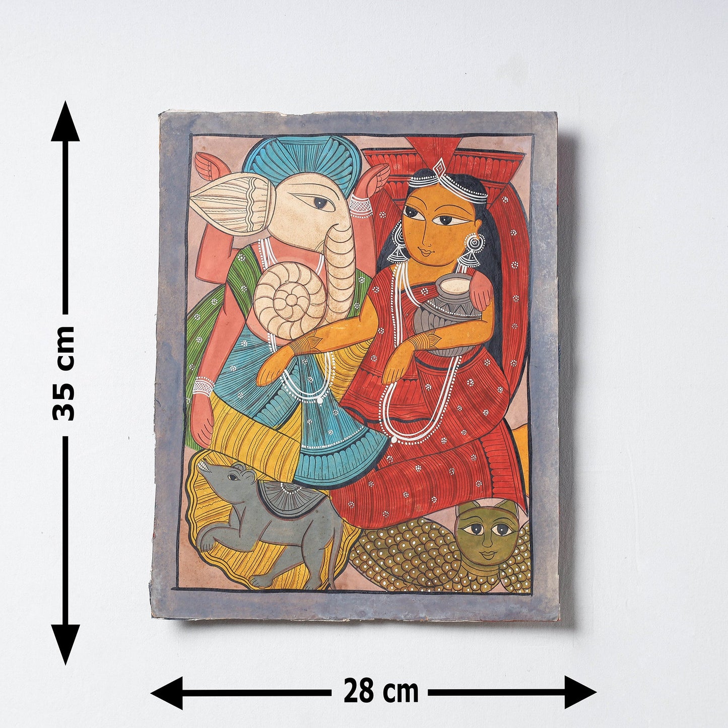 Handpainted Patua Painting by Laltu Chitrakar Online in India at iTokri.com