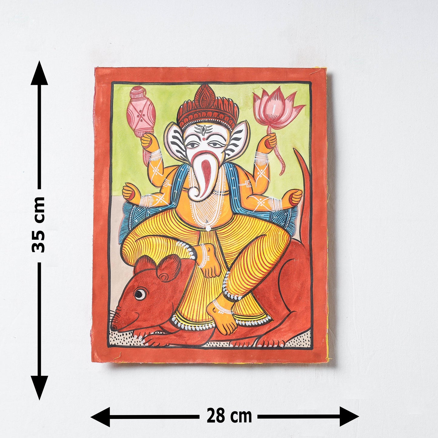 Handpainted Patua Painting by Laltu Chitrakar