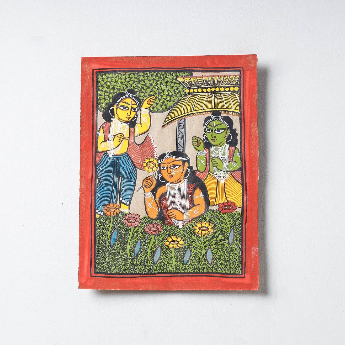 Handpainted Patua Painting by Laltu Chitrakar Online in India at iTokri.com