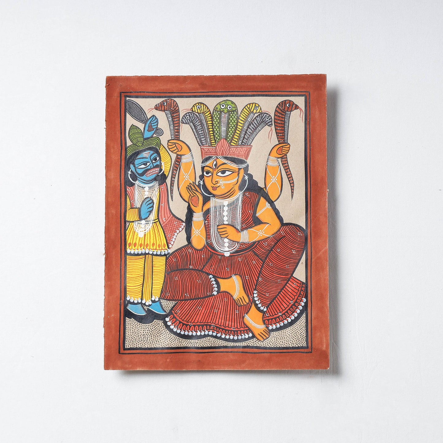 Handpainted Patua Painting by Laltu Chitrakar Online in India at iTokri.com