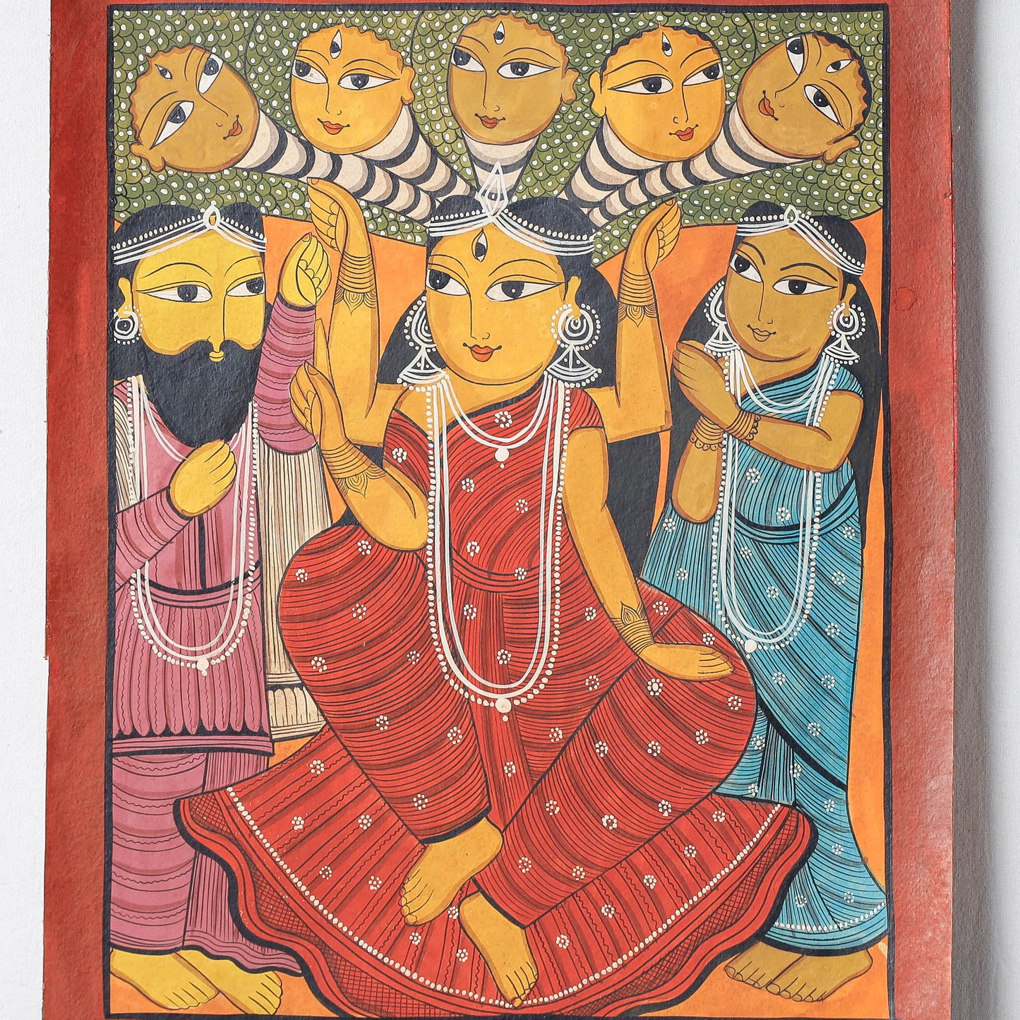 Handpainted Patua Painting by Laltu Chitrakar Online in India at iTokri.com