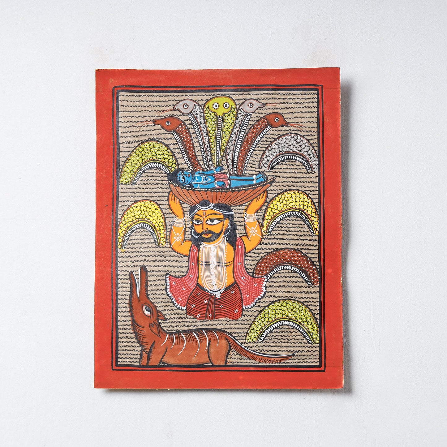 Handpainted Patua Painting by Laltu Chitrakar Online in India at iTokri.com