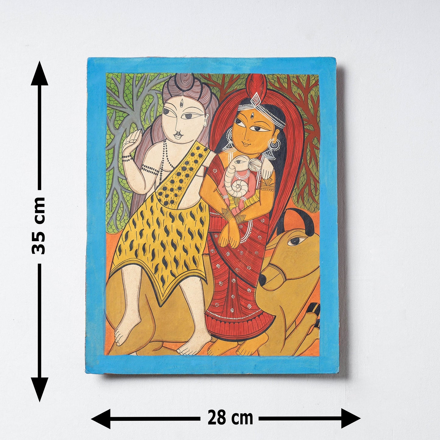 Handpainted Patua Painting by Laltu Chitrakar Online in India at iTokri.com