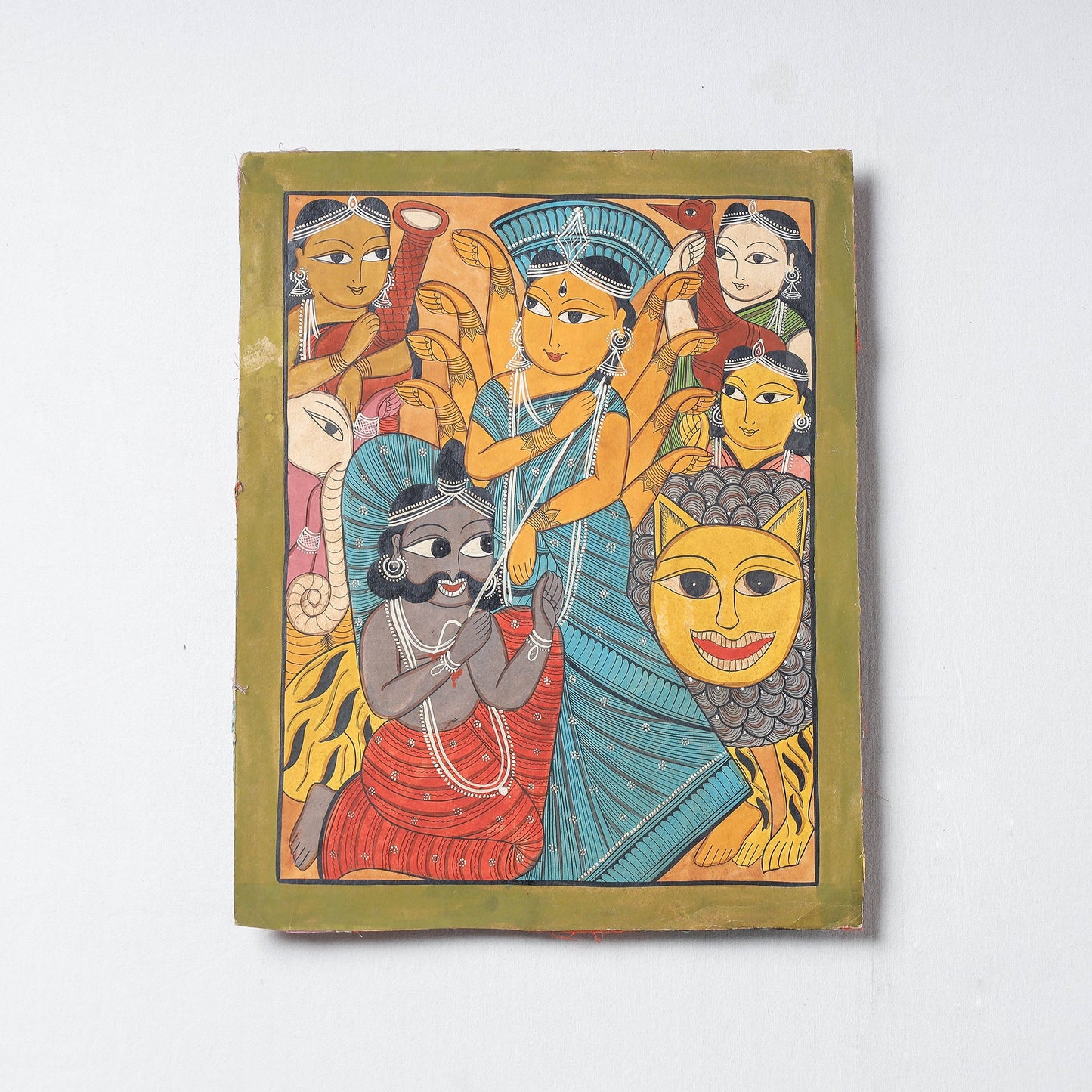 Handpainted Patua Painting by Laltu Chitrakar Online in India at iTokri.com