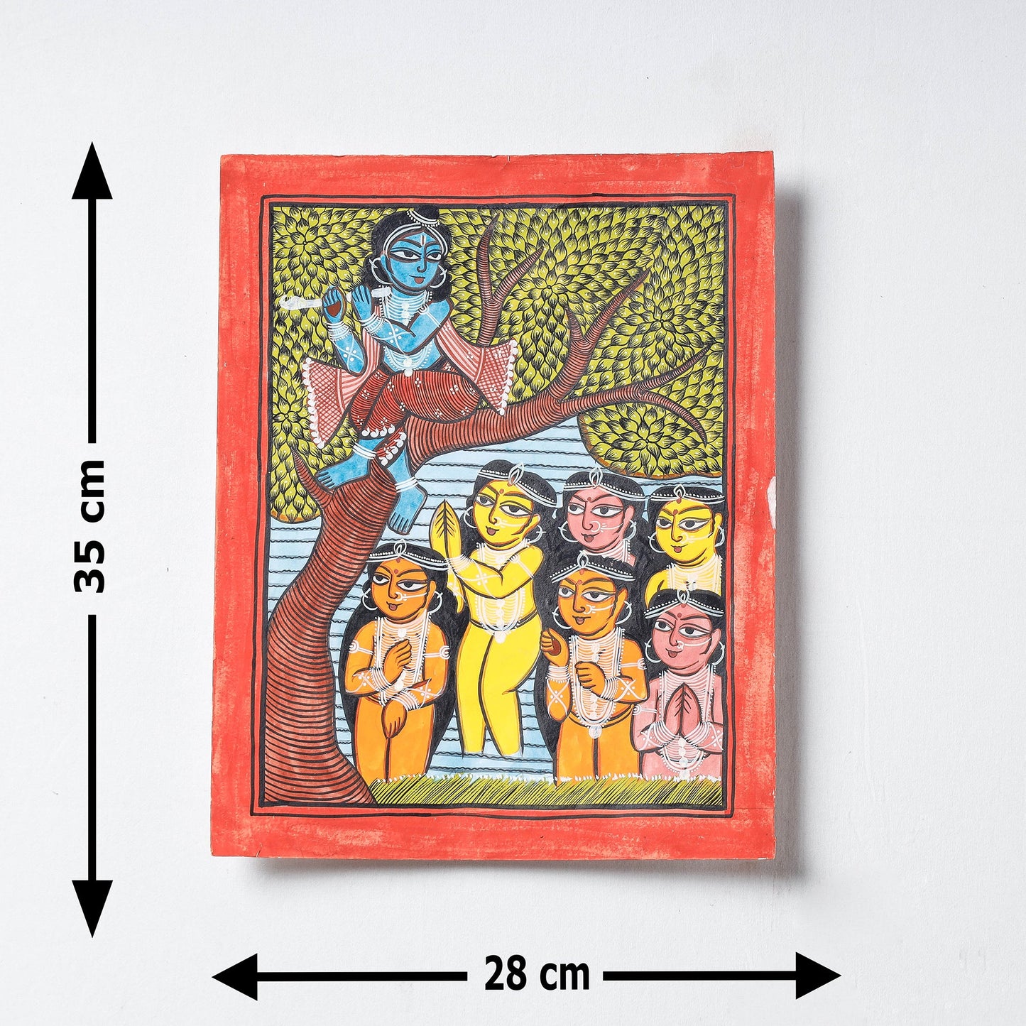 Handpainted Patua Painting by Laltu Chitrakar Online in India at iTokri.com