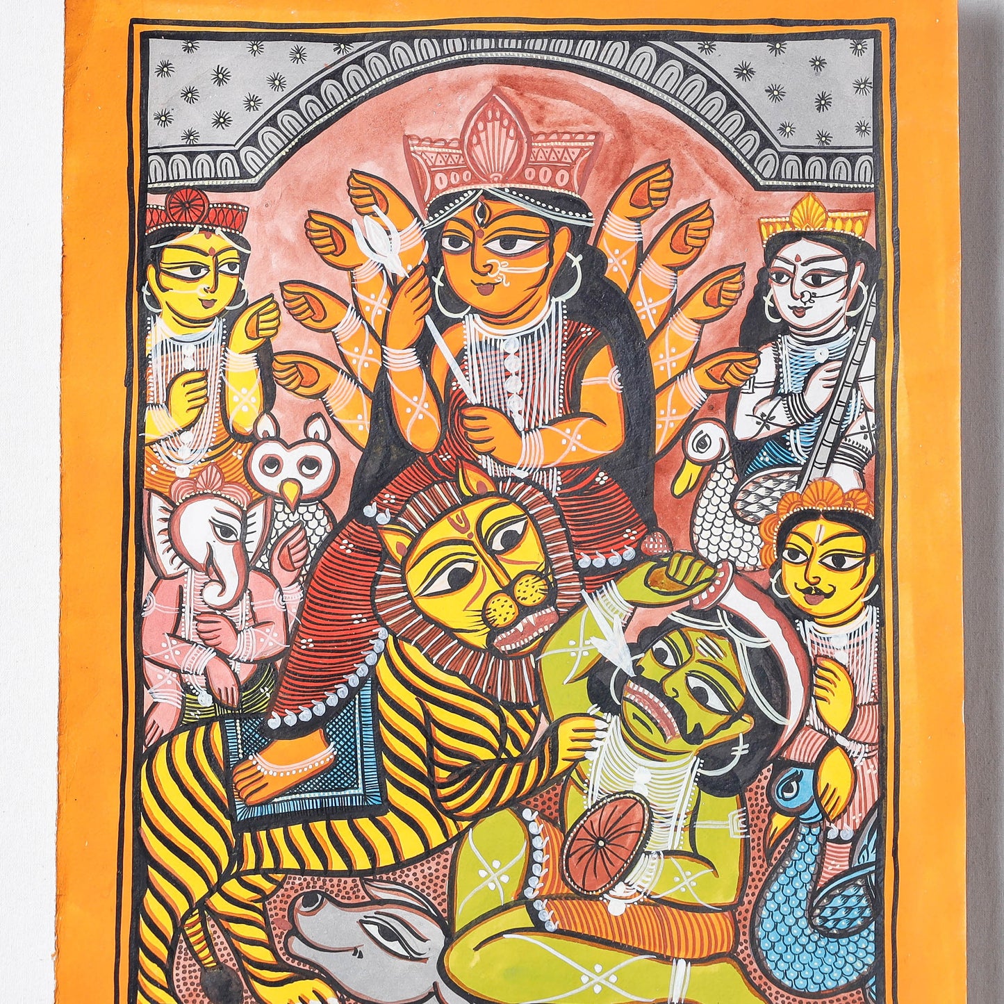 Handpainted Patua Painting by Laltu Chitrakar Online in India at iTokri.com