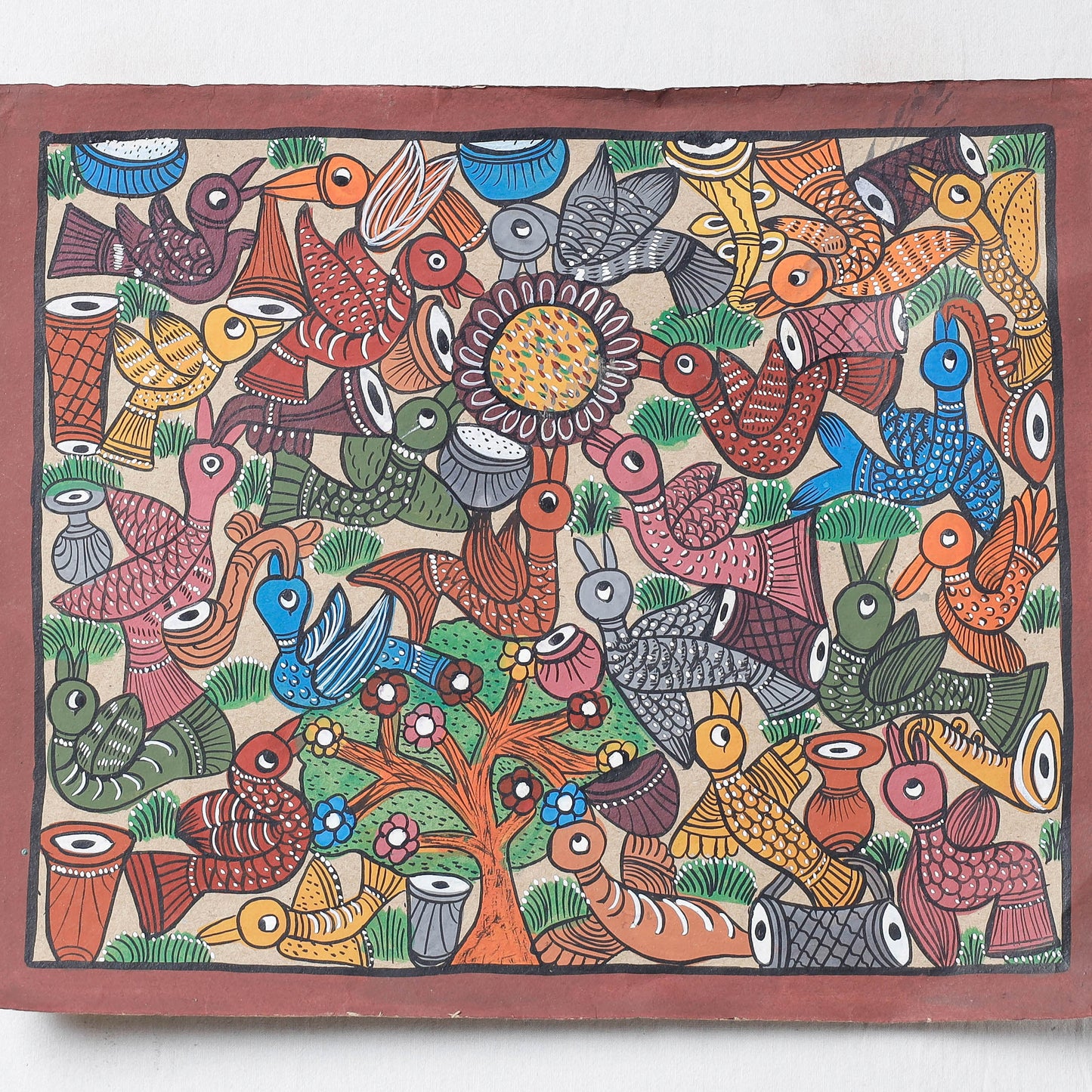 Handpainted Patua Painting by Laltu Chitrakar Online in